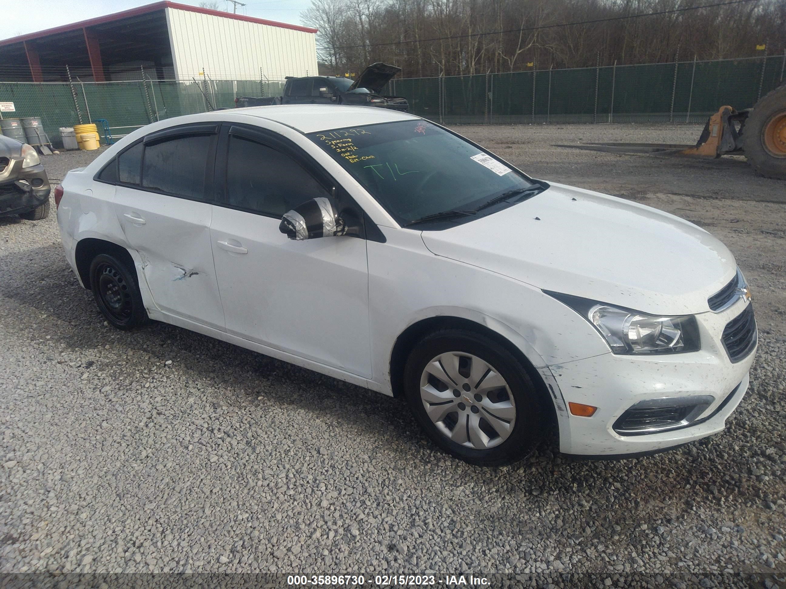 CHEVROLET CRUZE 2016 1g1pc5sh7g7190623