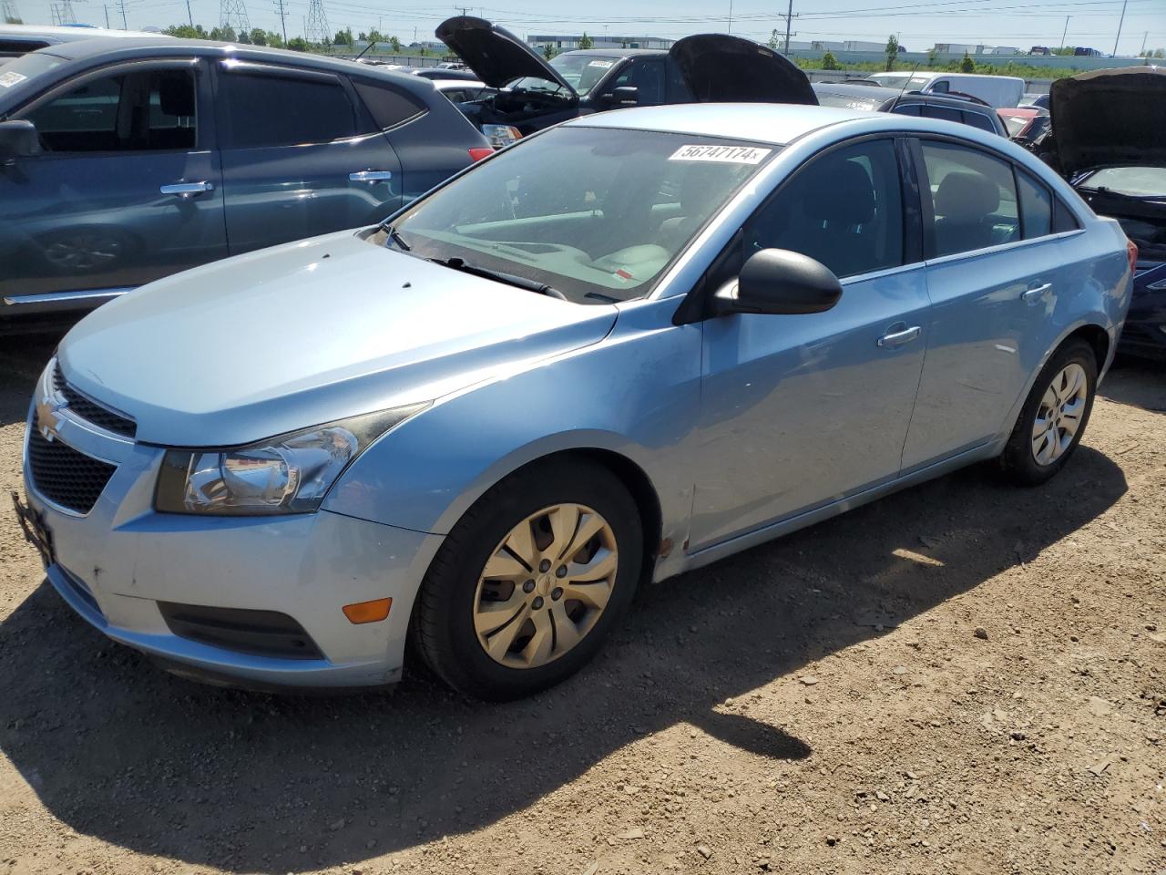 CHEVROLET CRUZE 2012 1g1pc5sh8c7192651