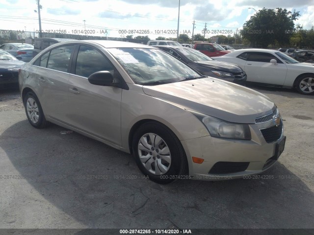 CHEVROLET CRUZE 2012 1g1pc5sh9c7203673