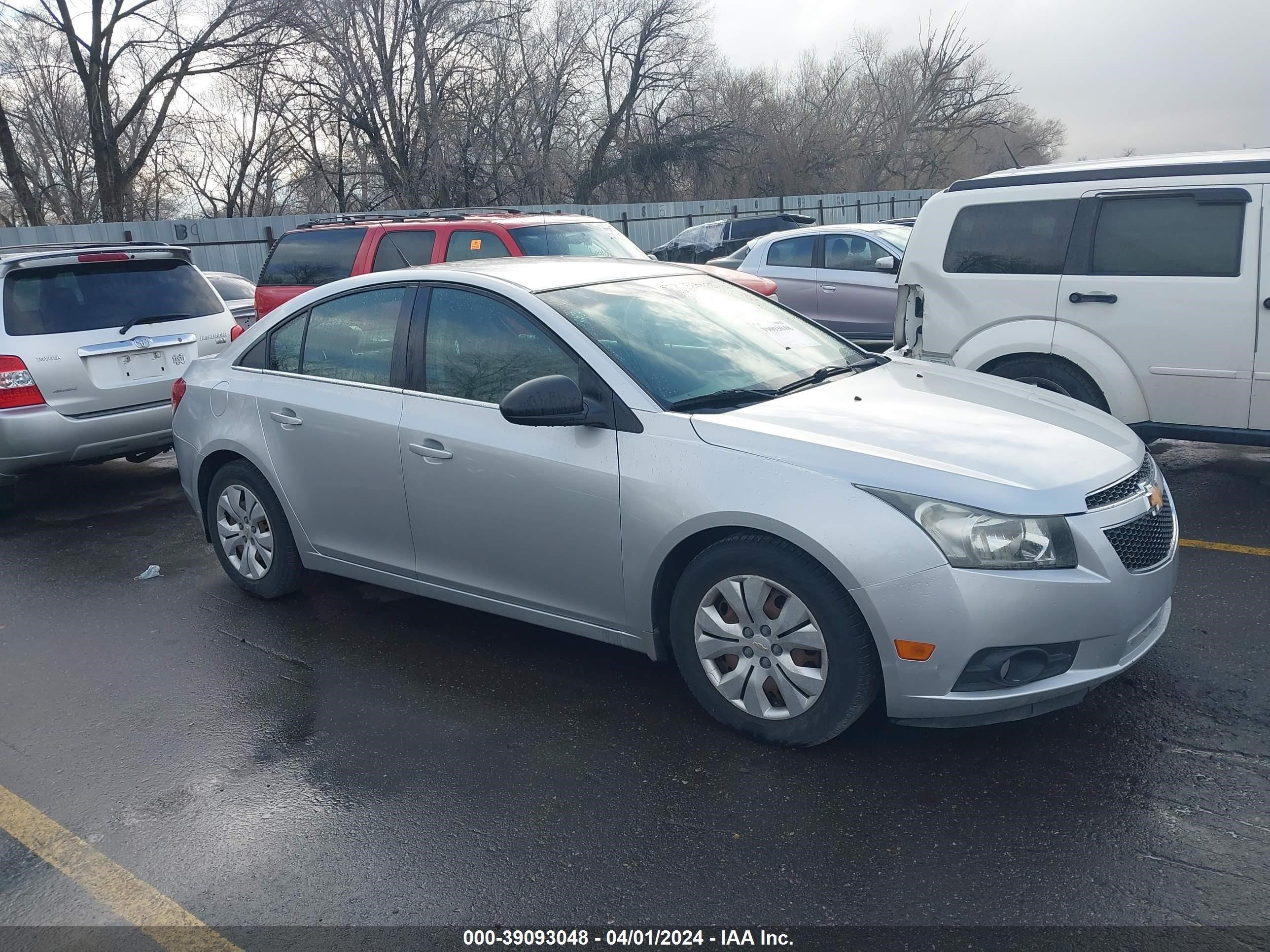 CHEVROLET CRUZE 2012 1g1pc5sh9c7261539