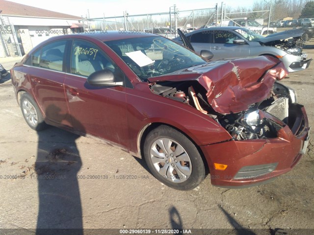 CHEVROLET CRUZE 2012 1g1pc5sh9c7271245