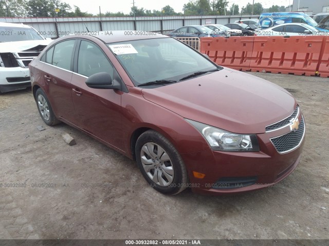 CHEVROLET CRUZE 2012 1g1pc5sh9c7284657