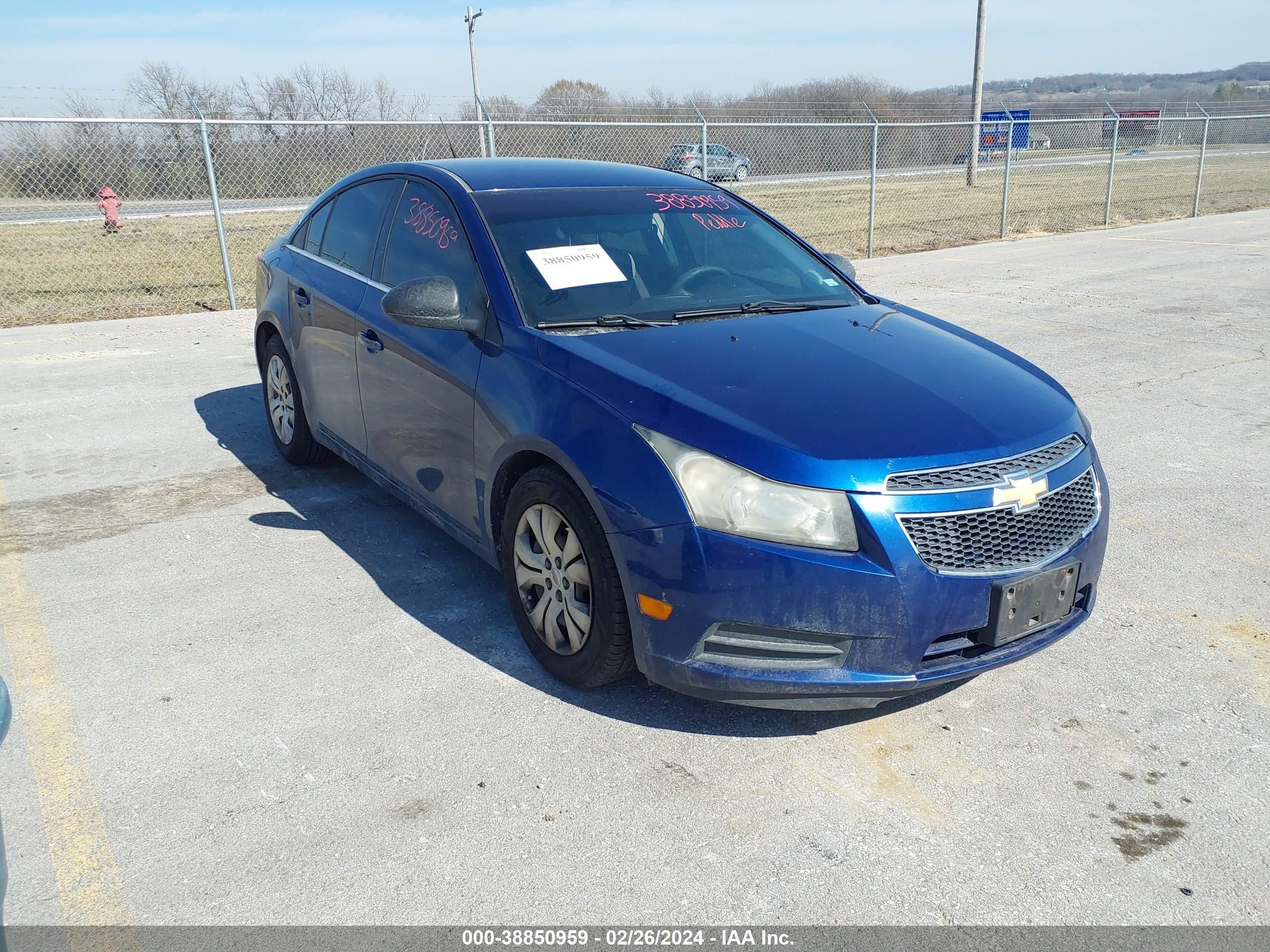 CHEVROLET CRUZE 2012 1g1pc5shxc7265812