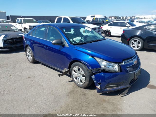 CHEVROLET CRUZE 2012 1g1pc5shxc7344185