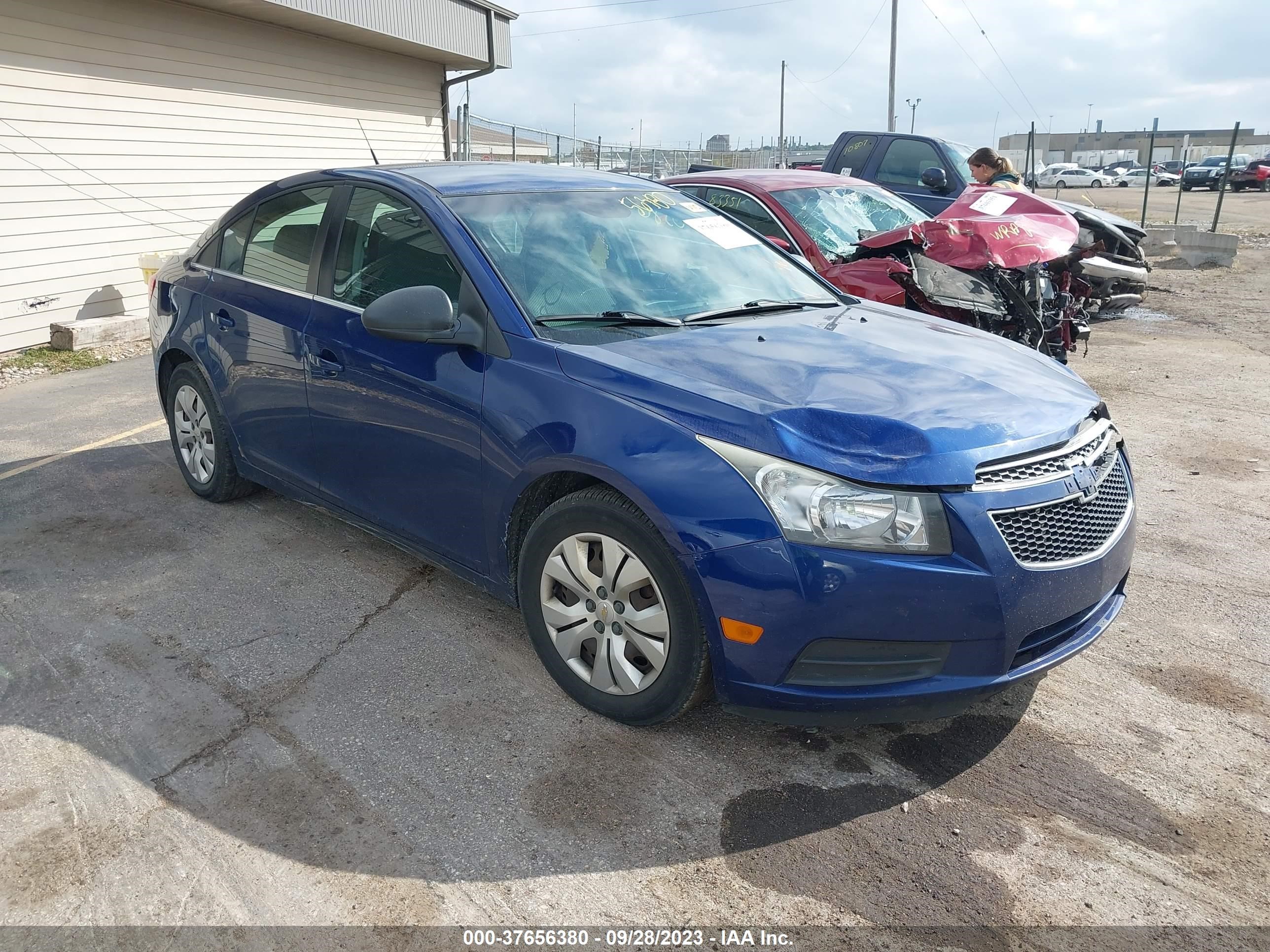 CHEVROLET CRUZE 2012 1g1pd5shxc7318960