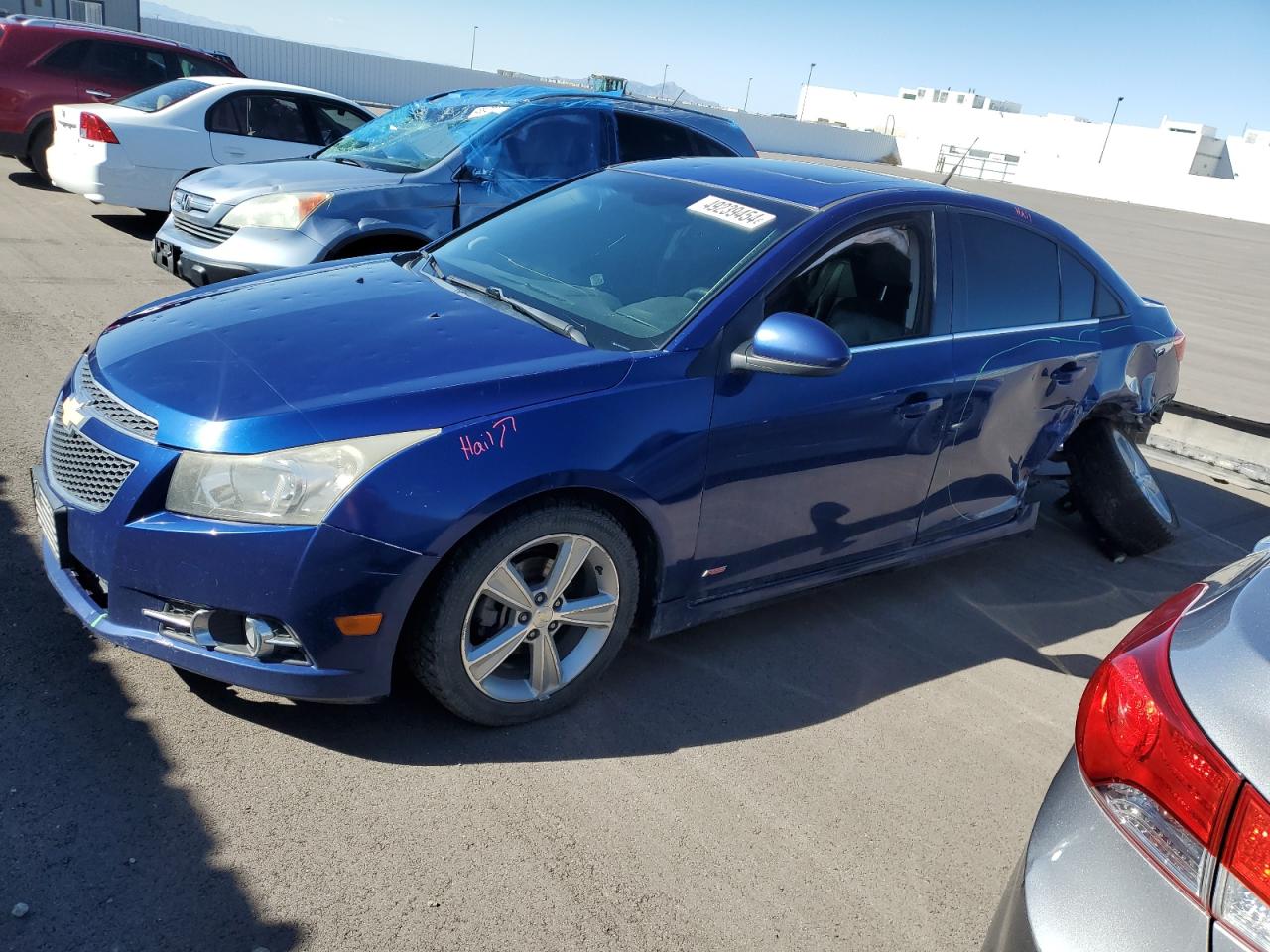 CHEVROLET CRUZE 2013 1g1pe5sb0d7105901