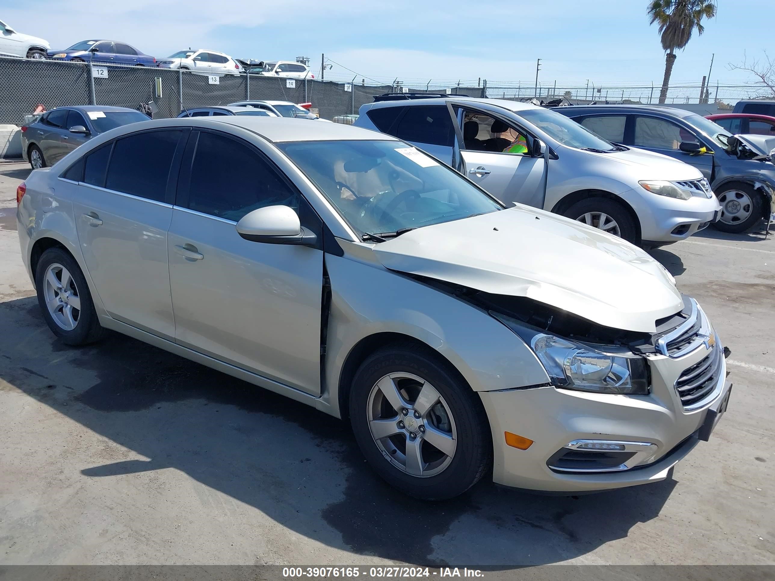 CHEVROLET CRUZE 2016 1g1pe5sb0g7194888