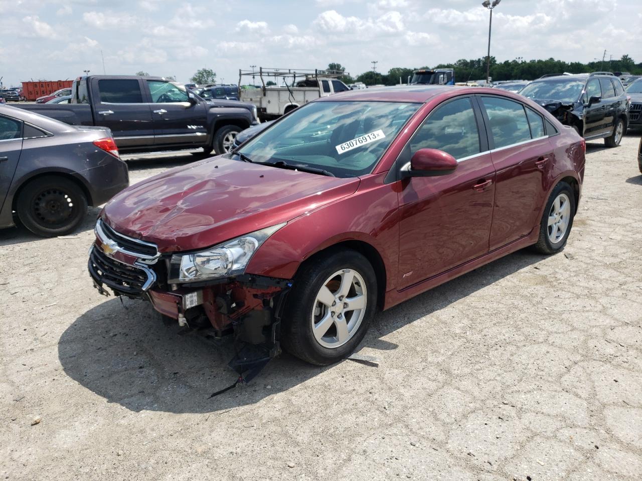 CHEVROLET CRUZE 2016 1g1pe5sb0g7211849