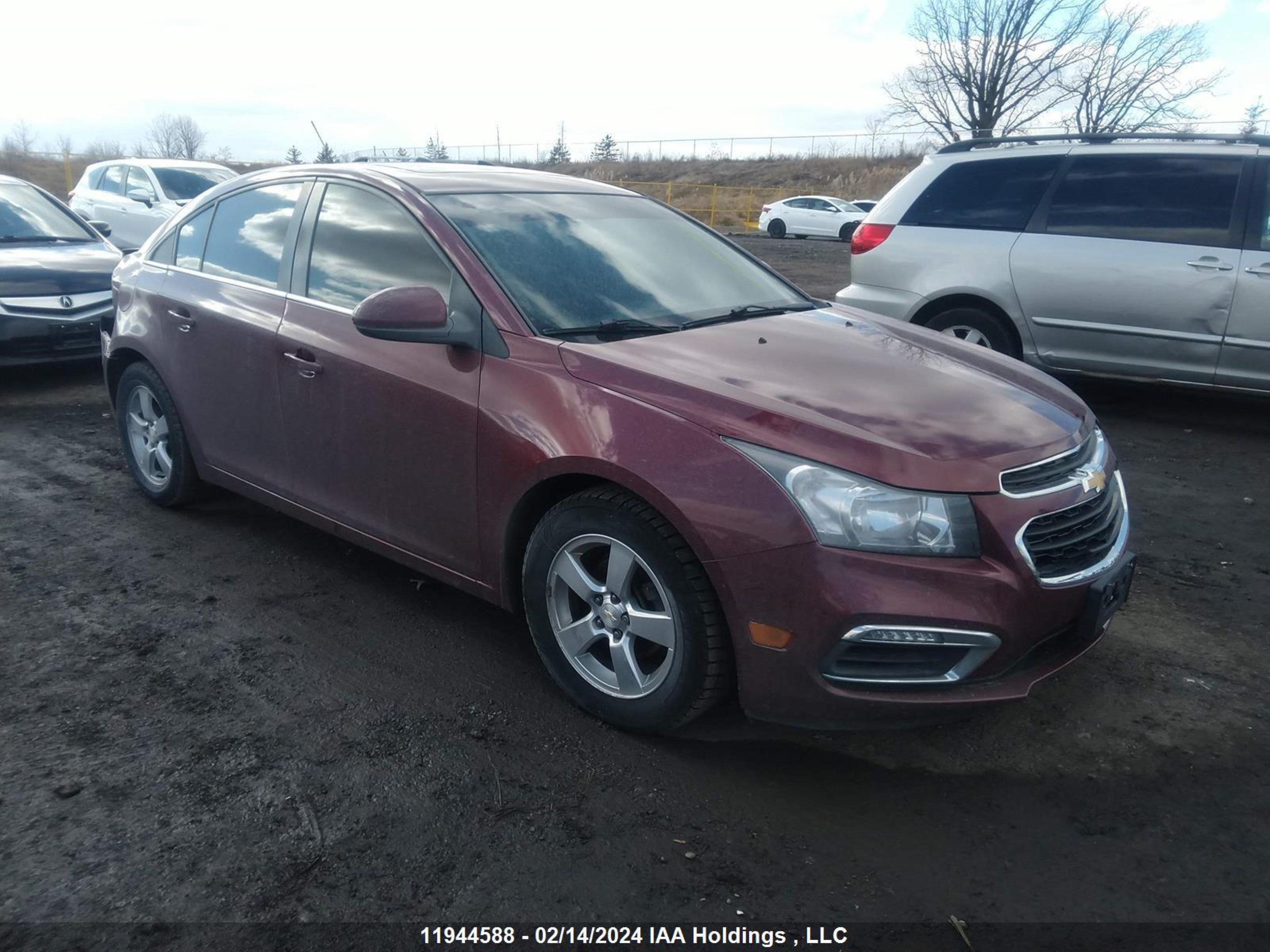 CHEVROLET CRUZE 2015 1g1pe5sb1f7201734