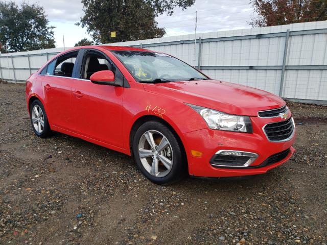 CHEVROLET CRUZE LT 2015 1g1pe5sb1f7222213