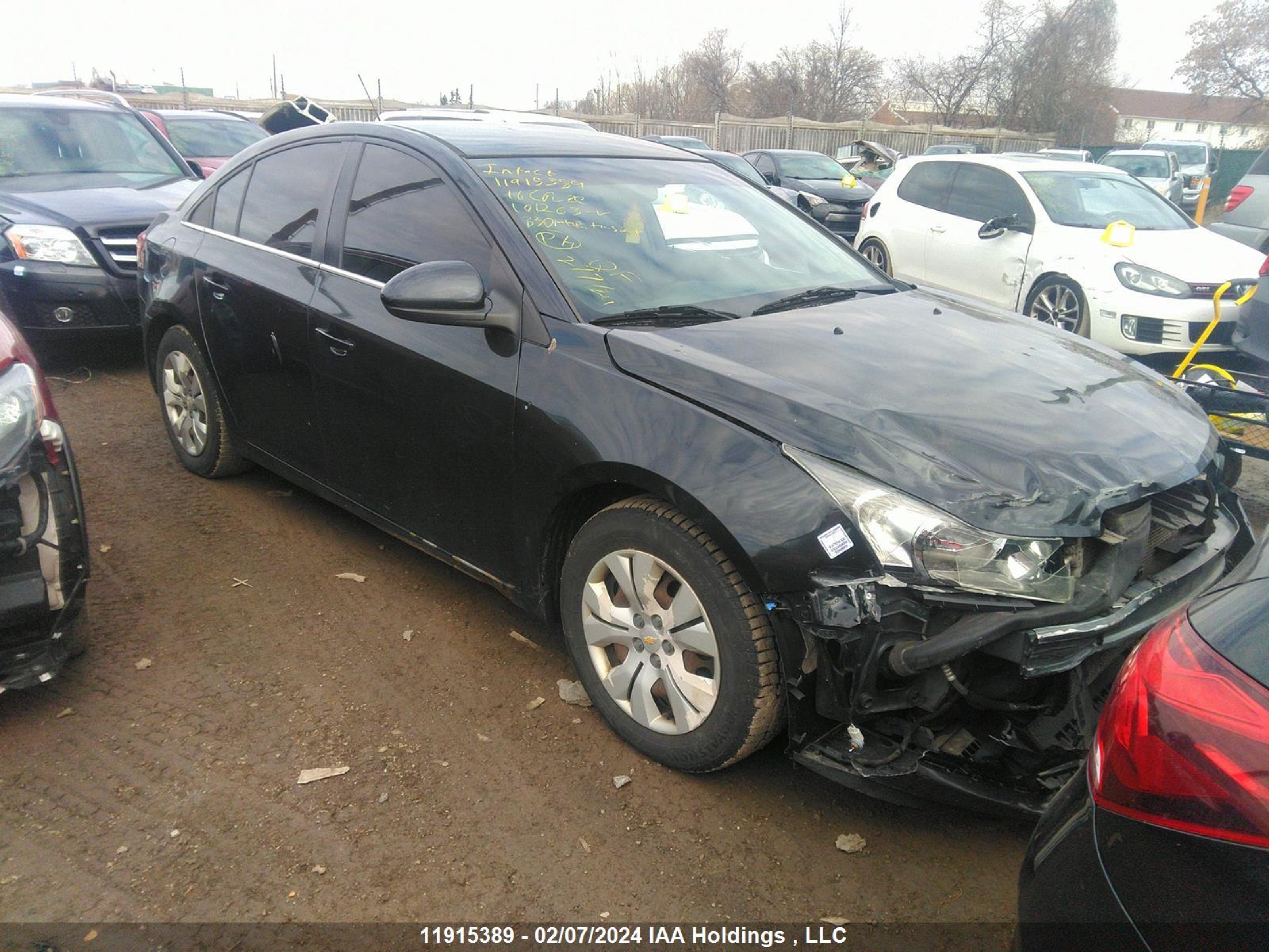 CHEVROLET CRUZE 2016 1g1pe5sb1g7101263