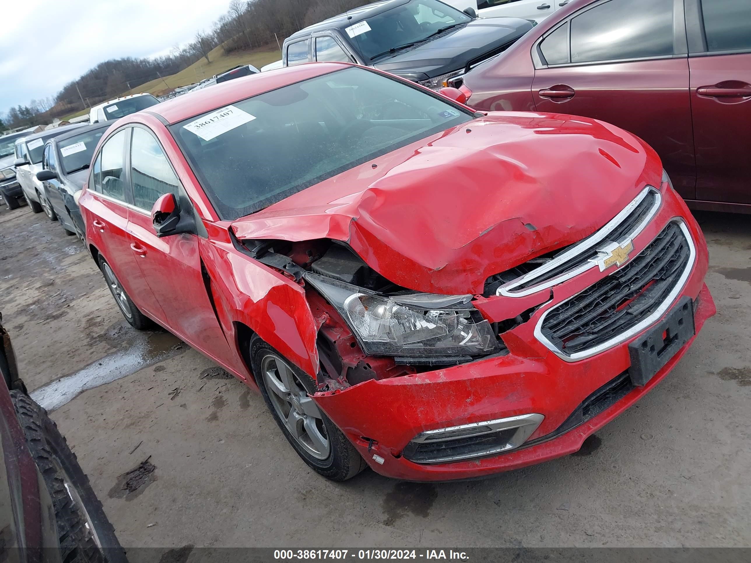 CHEVROLET CRUZE 2016 1g1pe5sb1g7121576