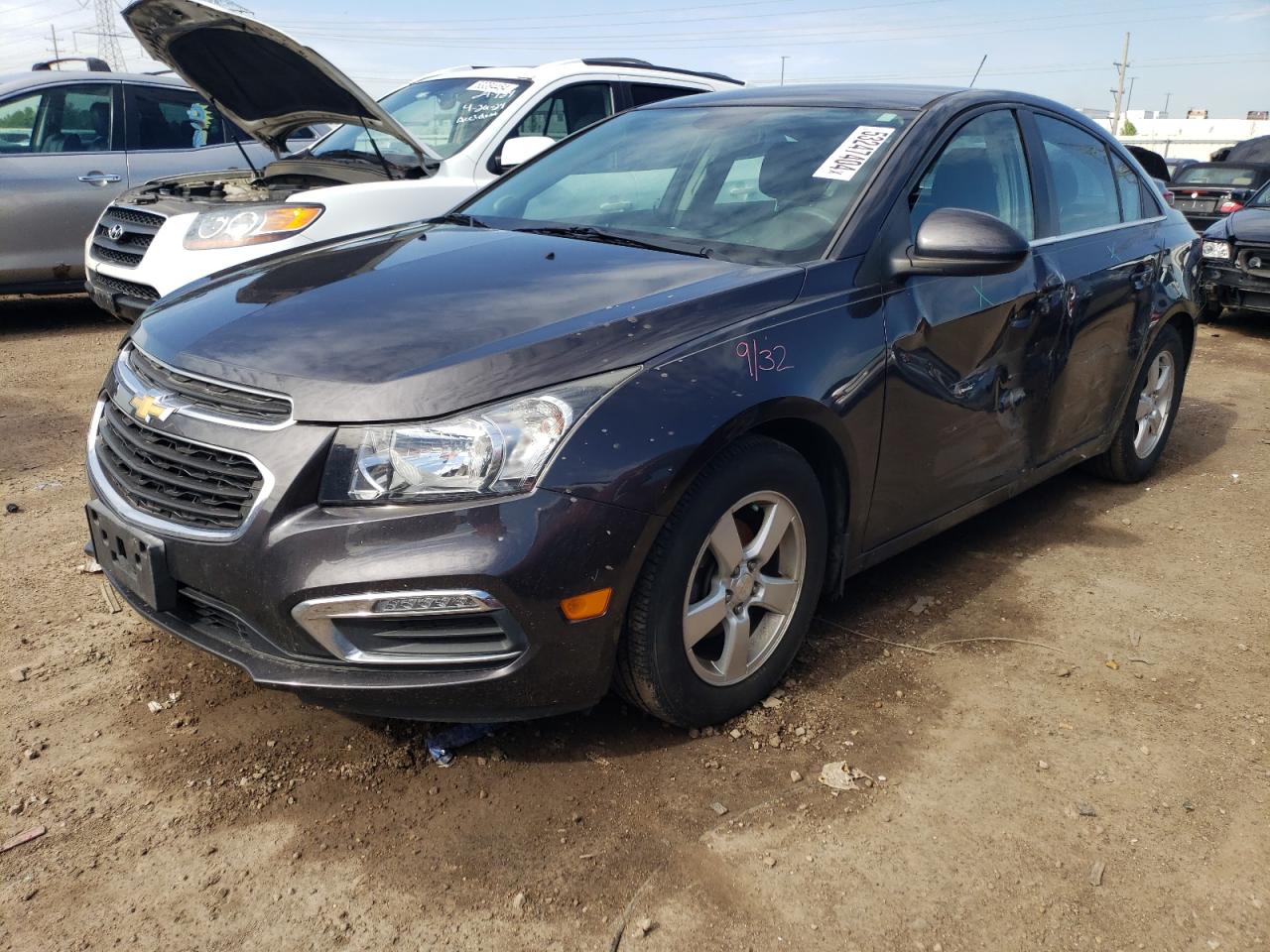 CHEVROLET CRUZE 2016 1g1pe5sb1g7157784