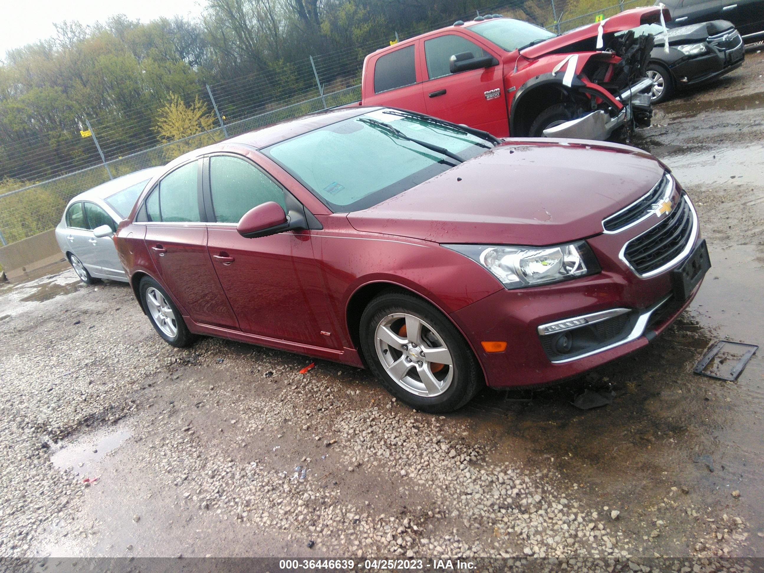 CHEVROLET CRUZE 2016 1g1pe5sb1g7161723