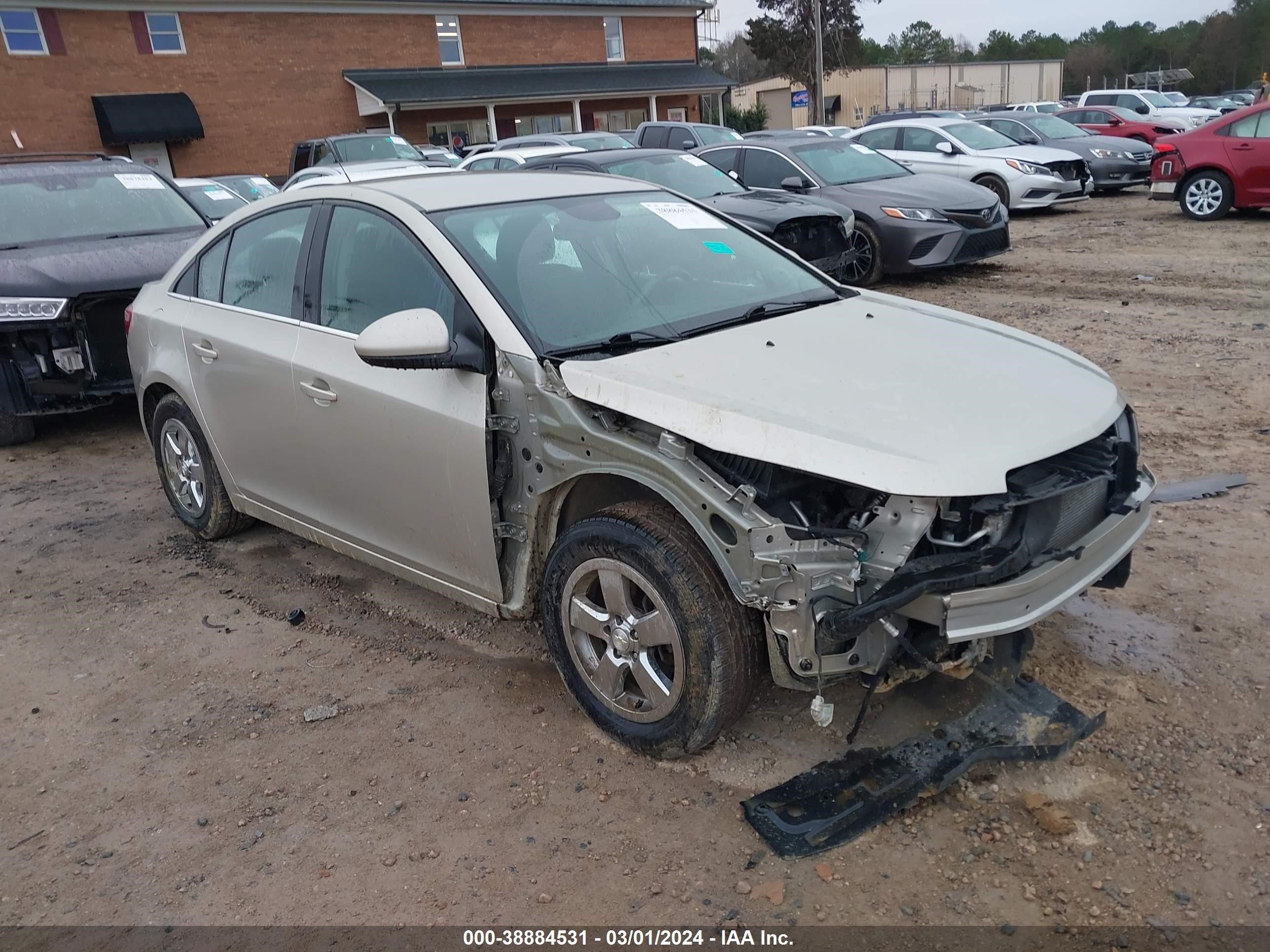 CHEVROLET CRUZE 2016 1g1pe5sb1g7201749