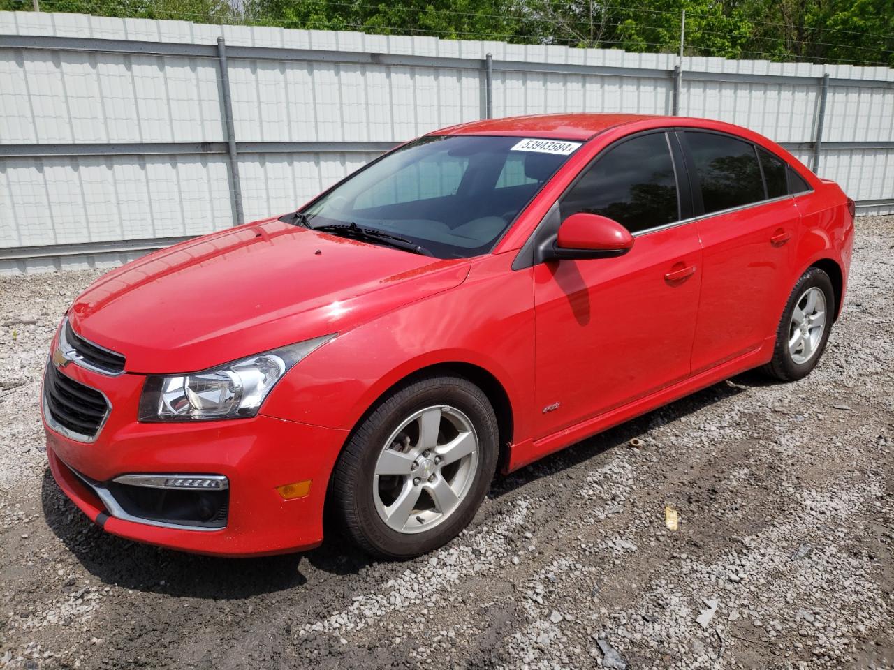 CHEVROLET CRUZE 2016 1g1pe5sb1g7205235