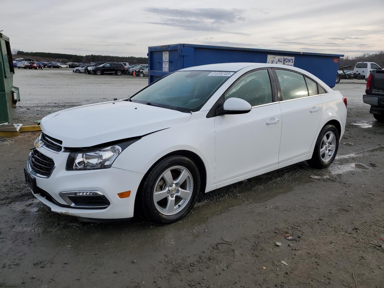 CHEVROLET CRUZE 2016 1g1pe5sb1g7223024