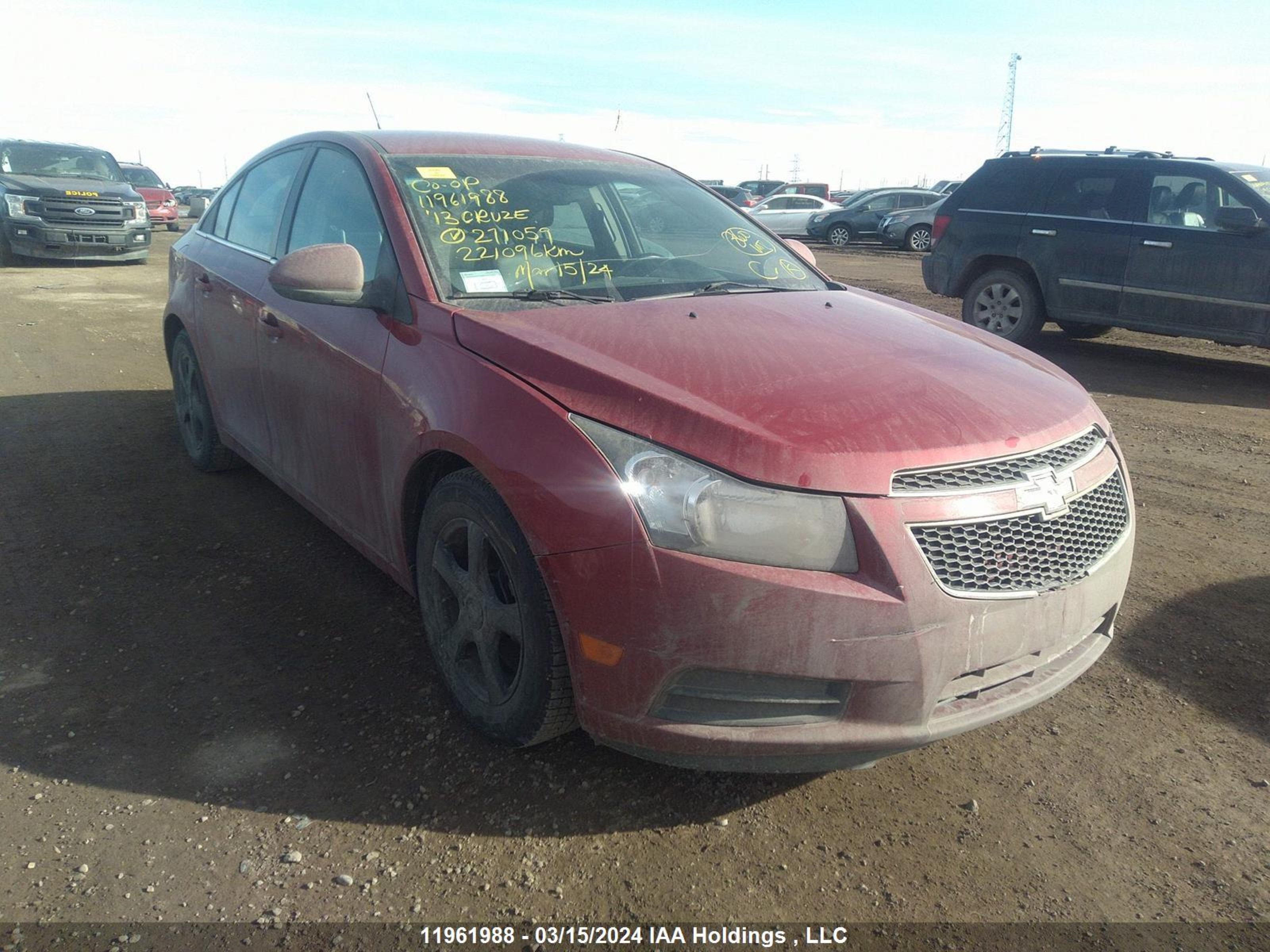 CHEVROLET CRUZE 2013 1g1pe5sb2d7271059