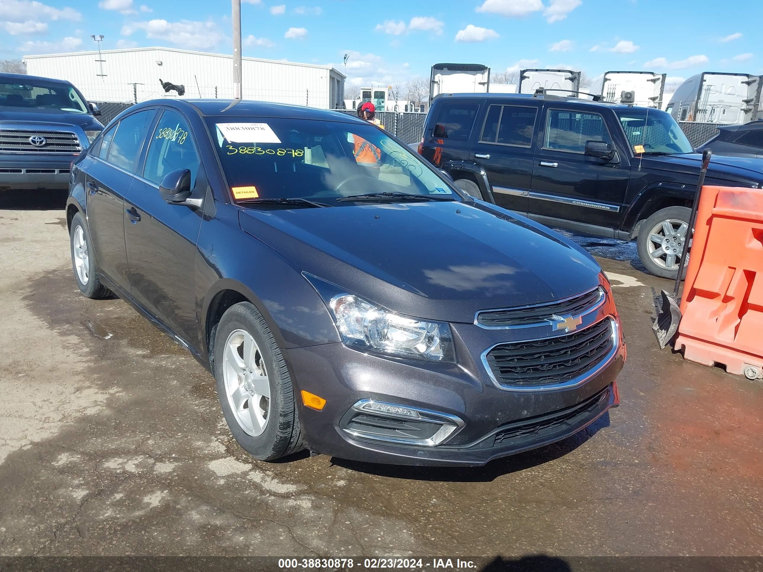 CHEVROLET CRUZE 2016 1g1pe5sb2g7107847