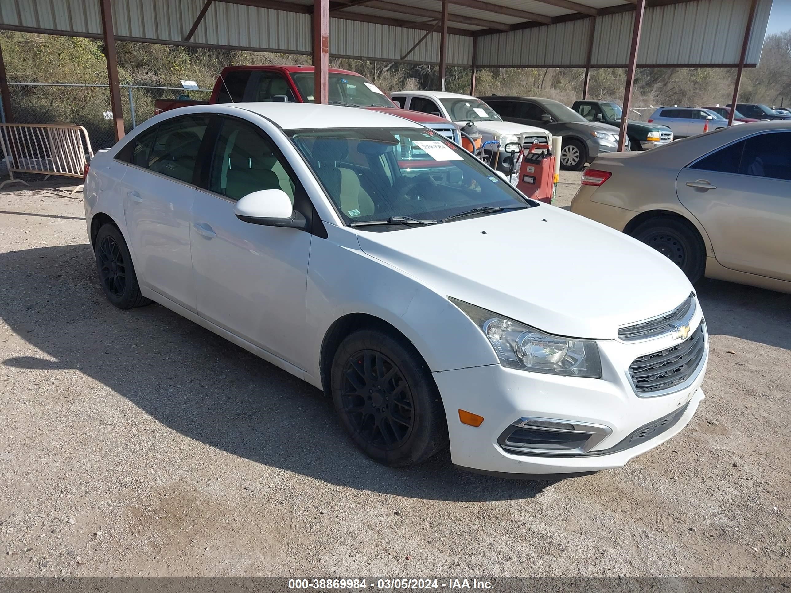 CHEVROLET CRUZE 2016 1g1pe5sb2g7130321