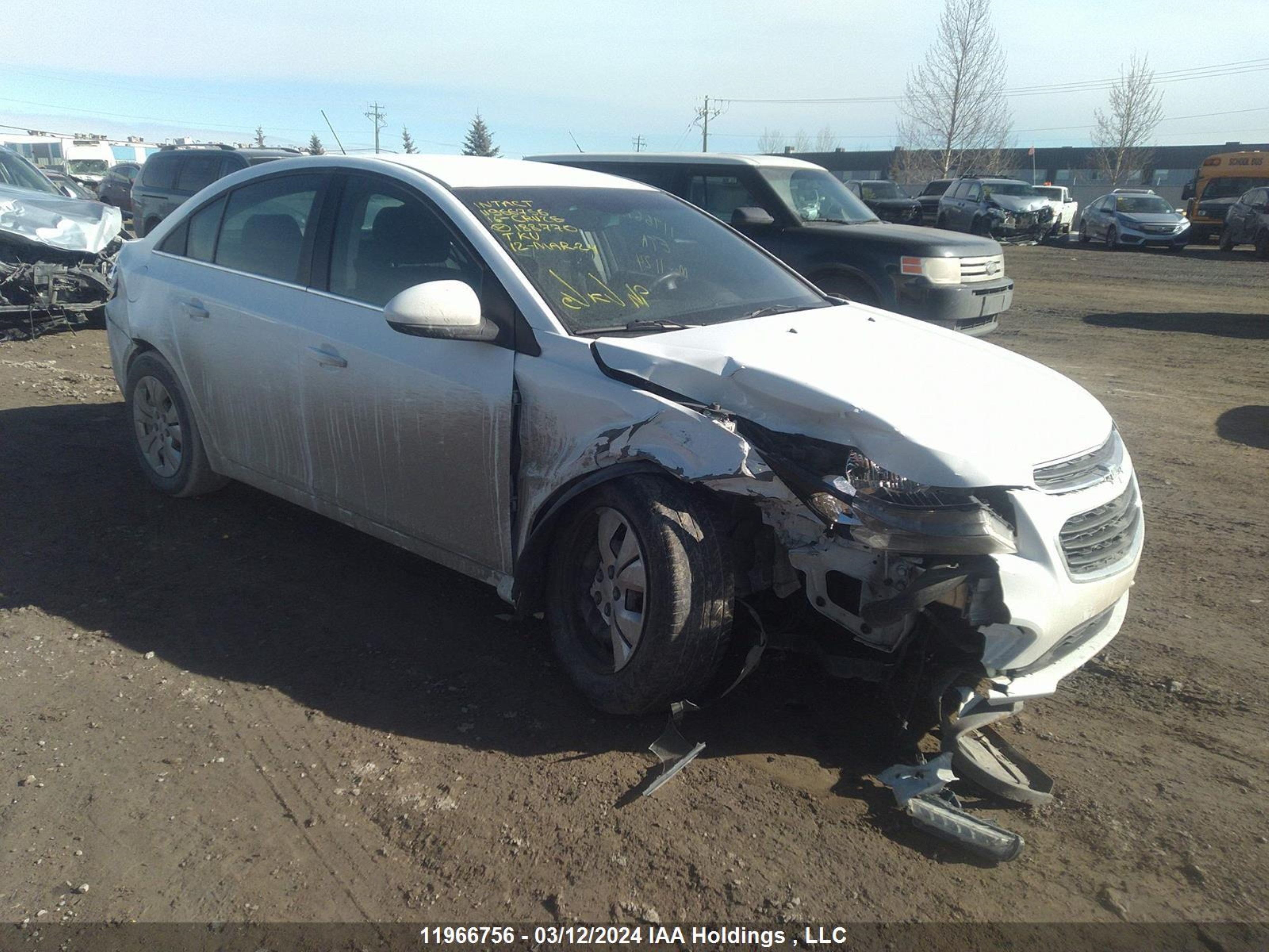 CHEVROLET CRUZE 2016 1g1pe5sb2g7188770