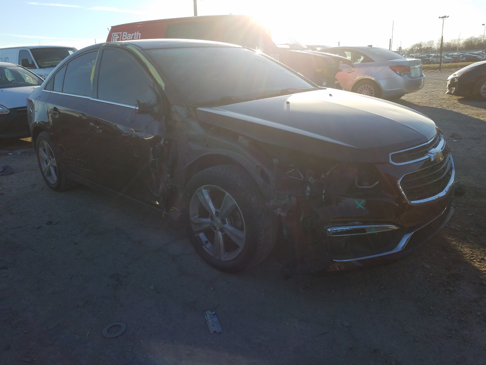 CHEVROLET CRUZE LT 2015 1g1pe5sb3f7122369