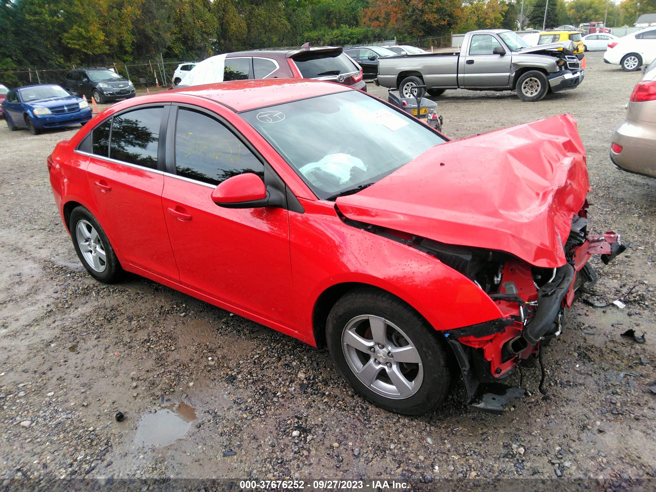 CHEVROLET CRUZE 2016 1g1pe5sb3g7129128