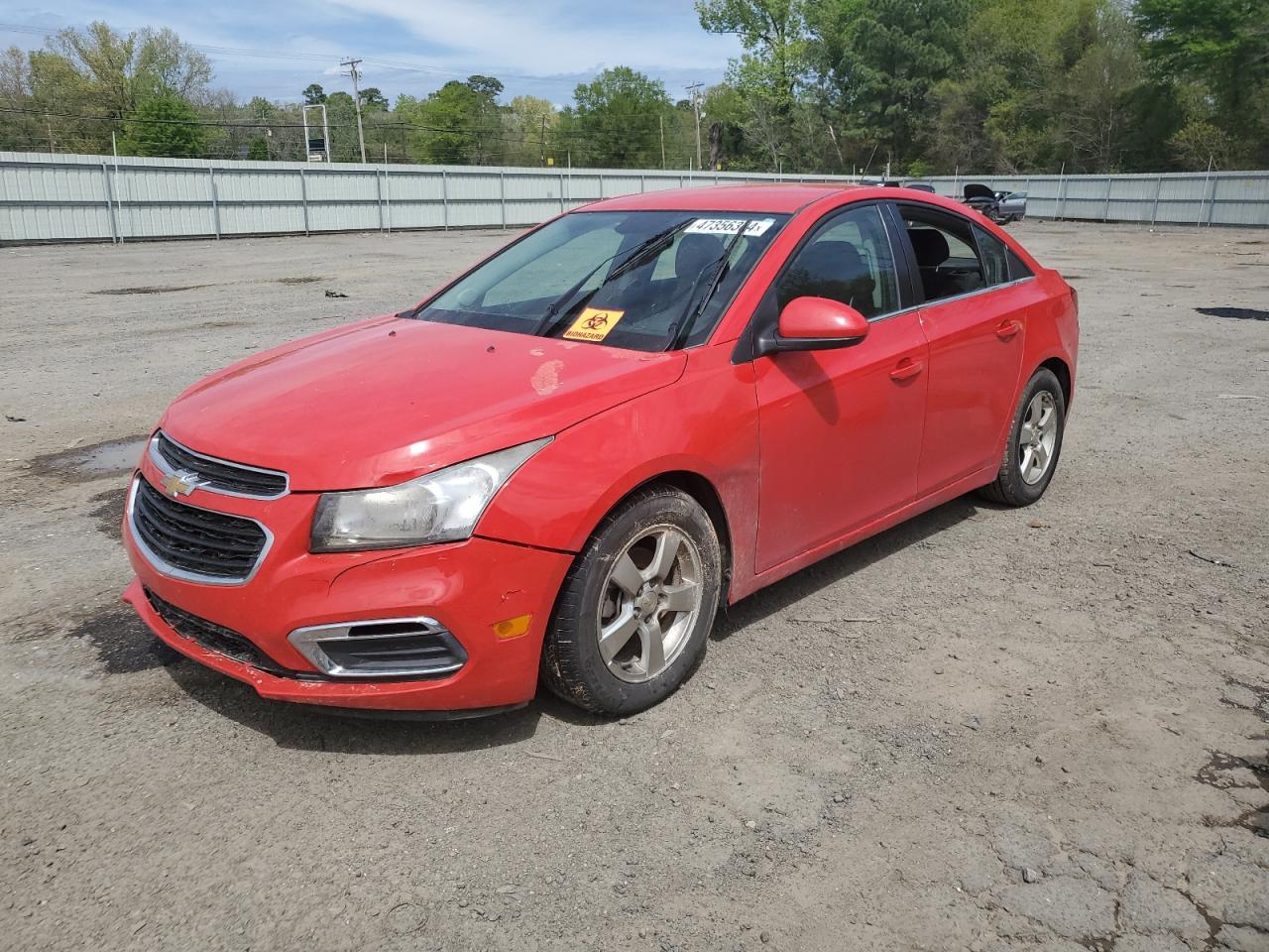 CHEVROLET CRUZE 2016 1g1pe5sb3g7201736