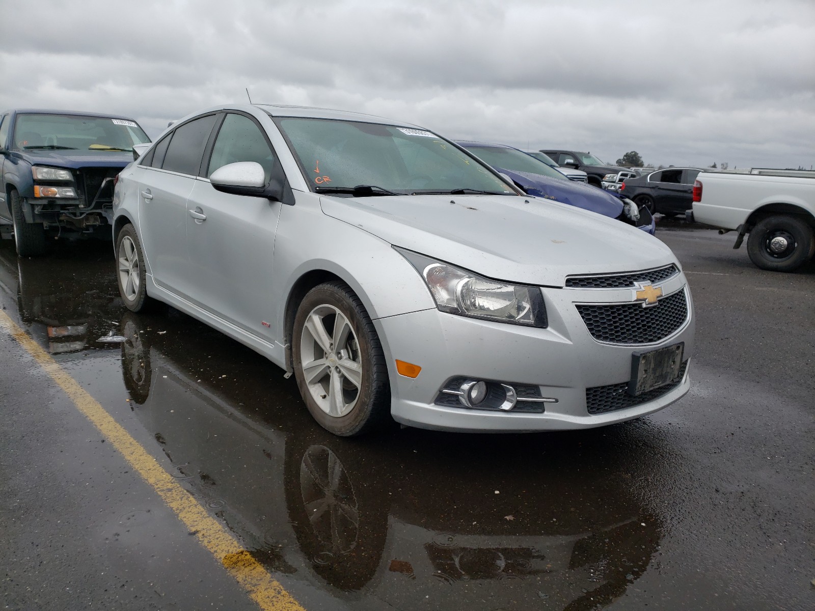 CHEVROLET CRUZE LT 2014 1g1pe5sb4e7435686