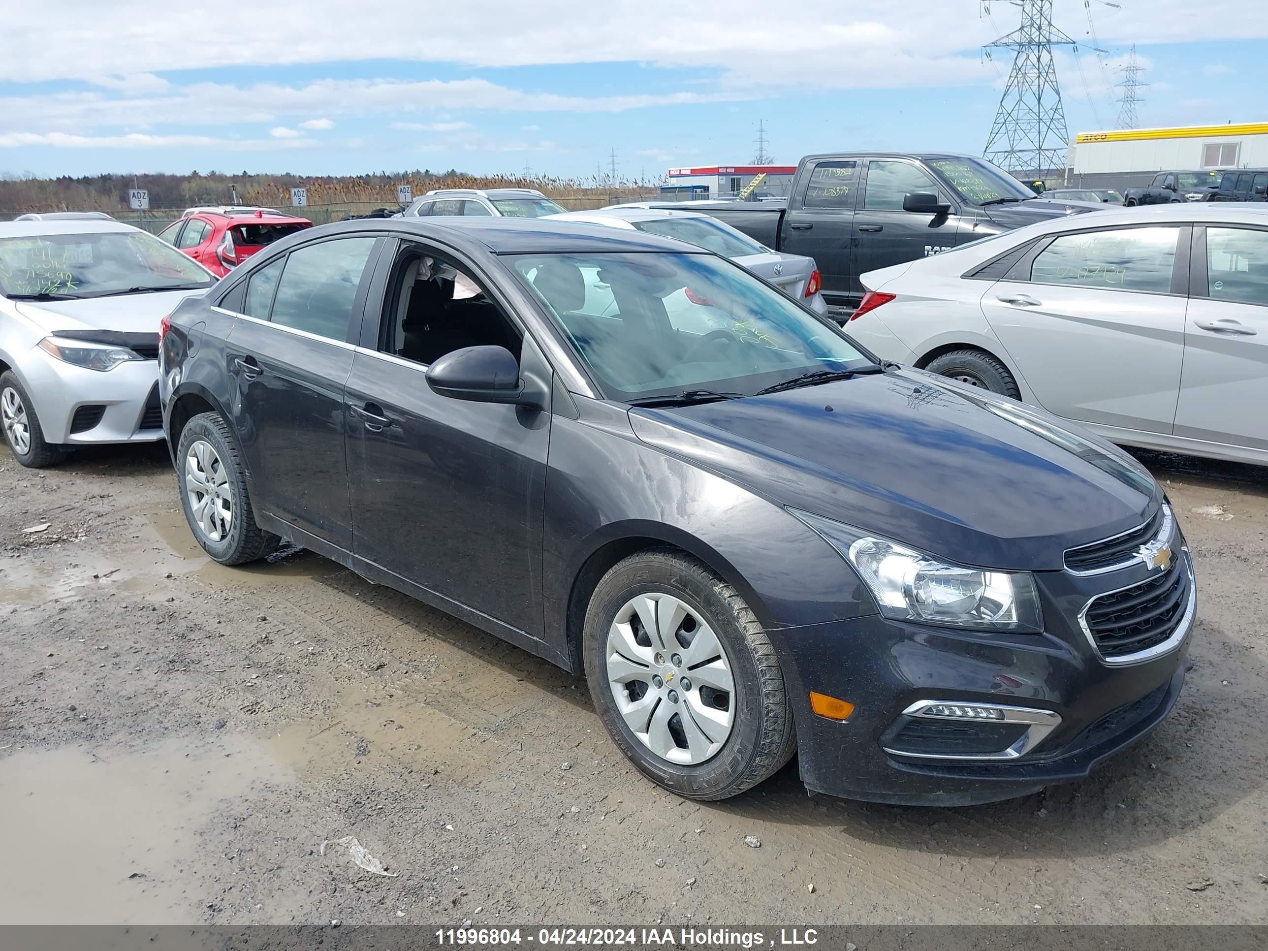 CHEVROLET CRUZE 2016 1g1pe5sb4g7134497