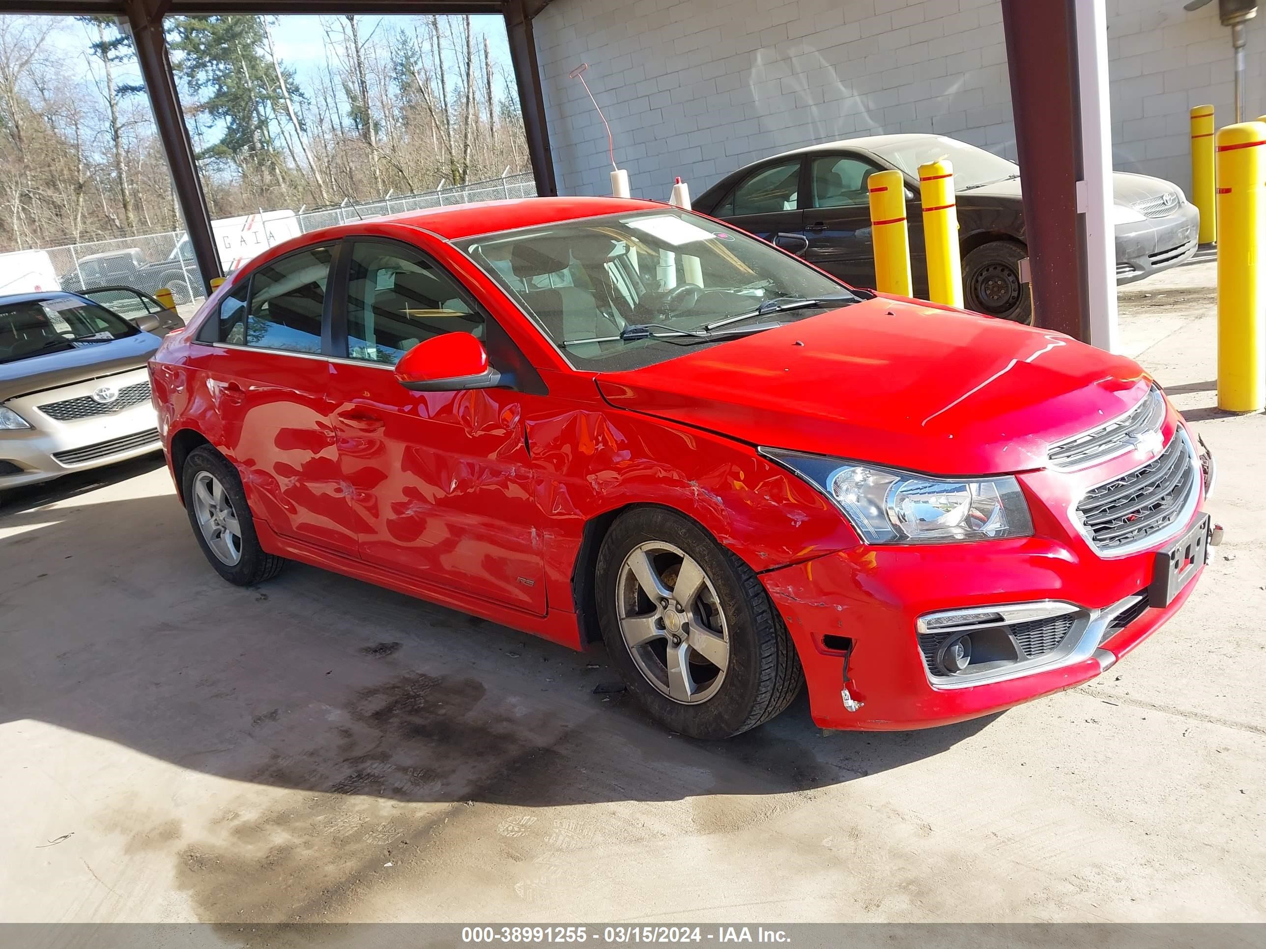 CHEVROLET CRUZE 2016 1g1pe5sb6g7134355