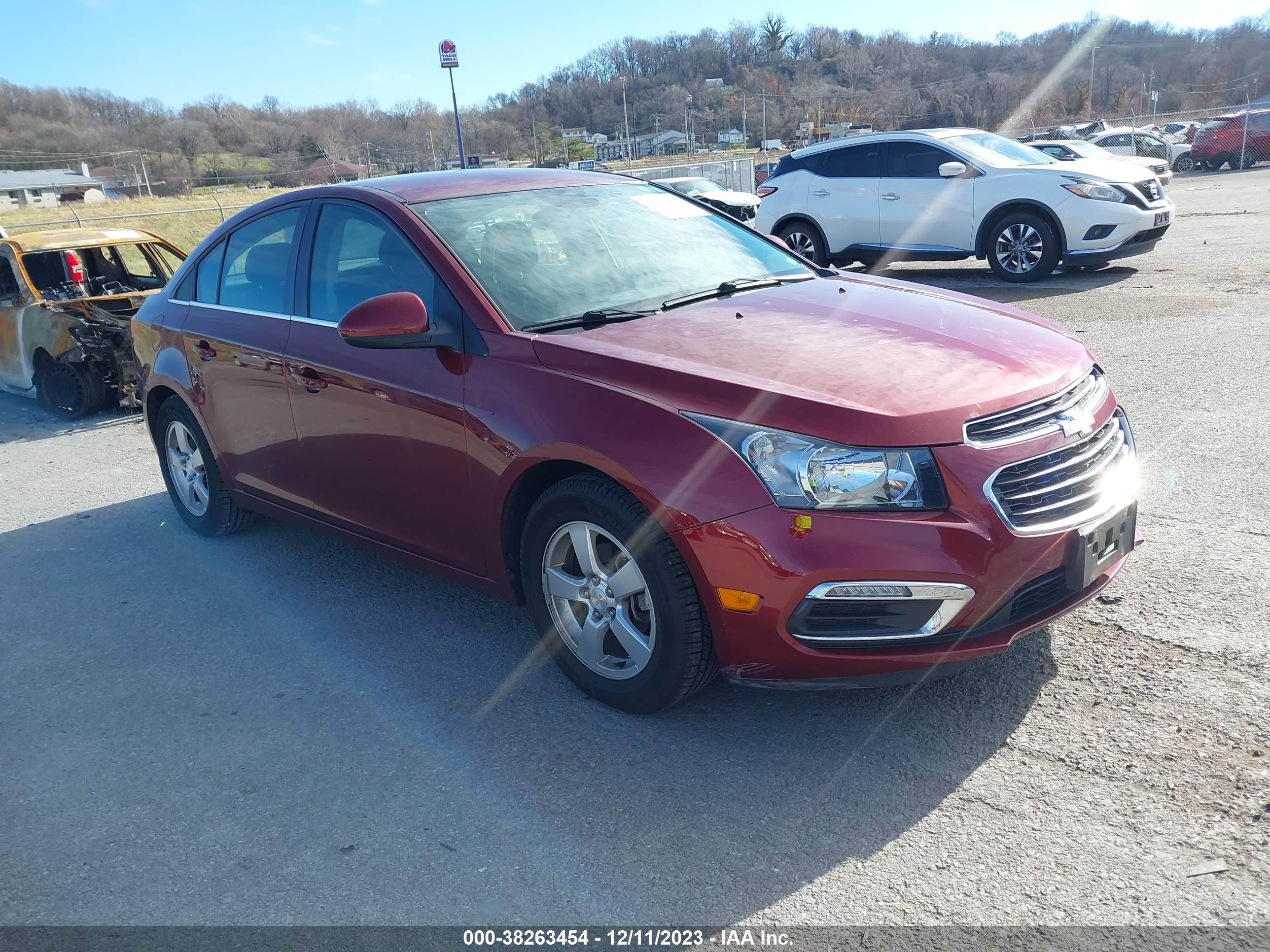 CHEVROLET CRUZE 2016 1g1pe5sb6g7201231