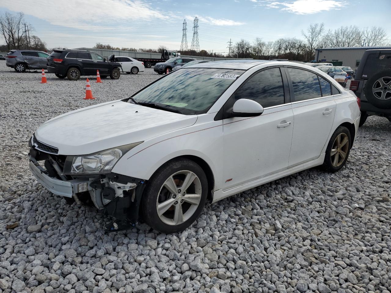 CHEVROLET CRUZE 2014 1g1pe5sb7e7118114