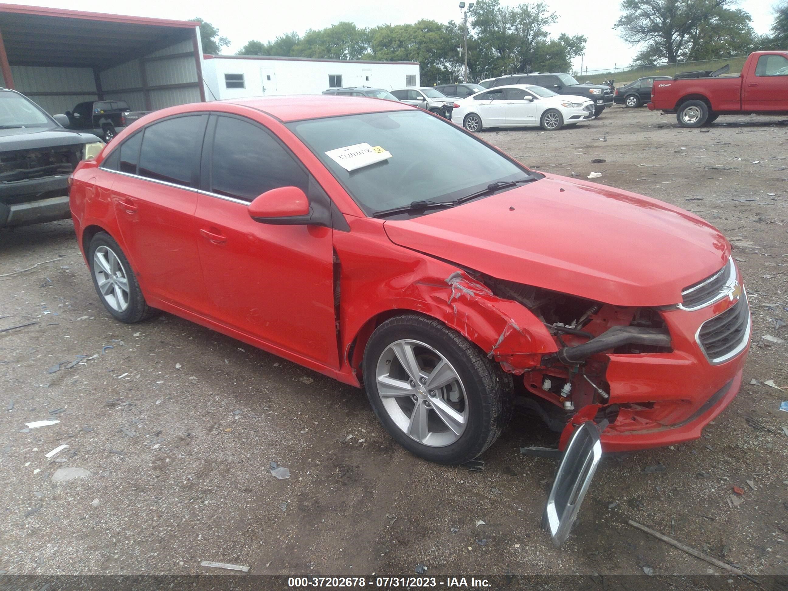 CHEVROLET CRUZE 2015 1g1pe5sb7f7140602