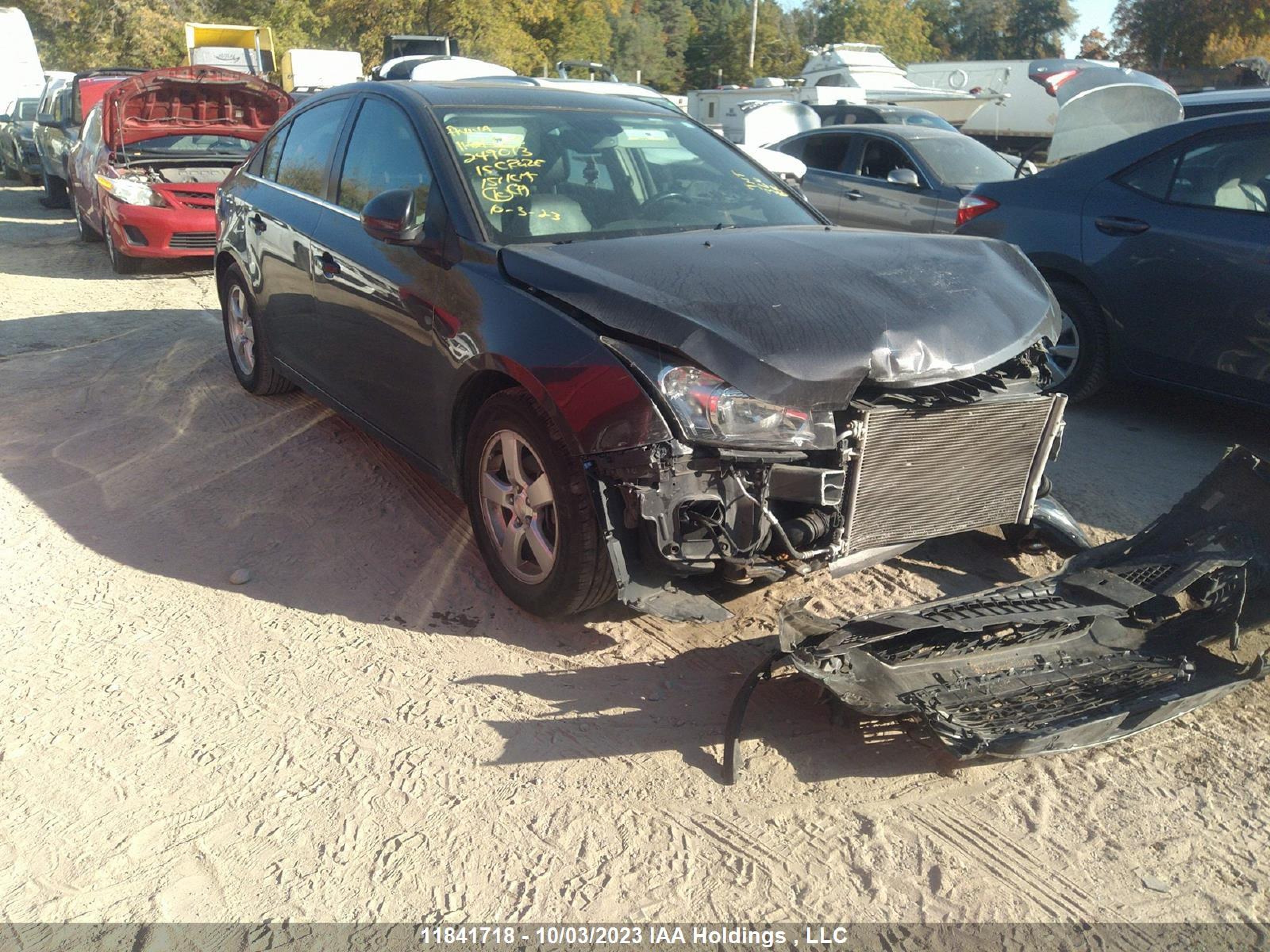 CHEVROLET CRUZE 2015 1g1pe5sb7f7249013