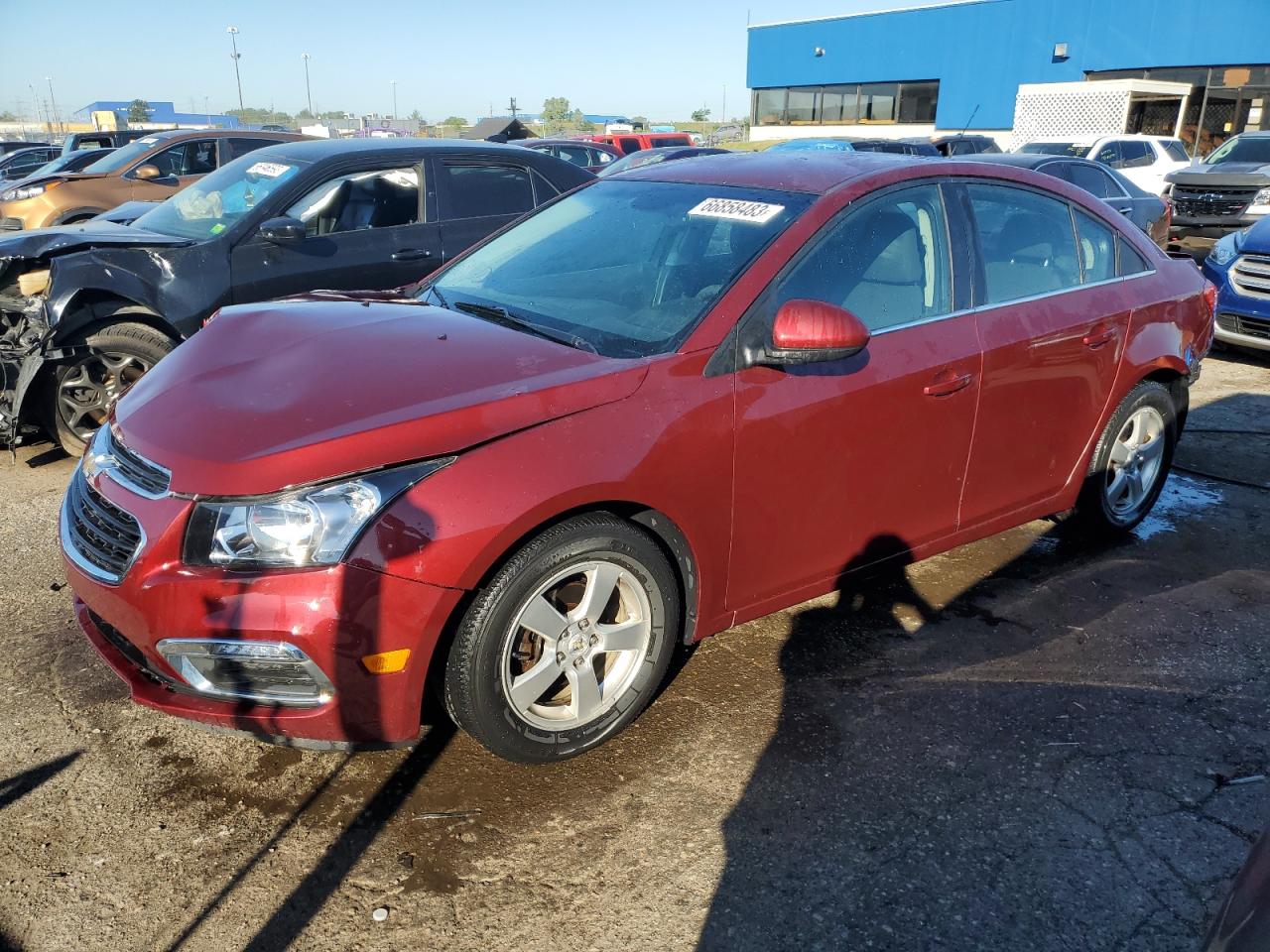 CHEVROLET CRUZE 2016 1g1pe5sb7g7157174