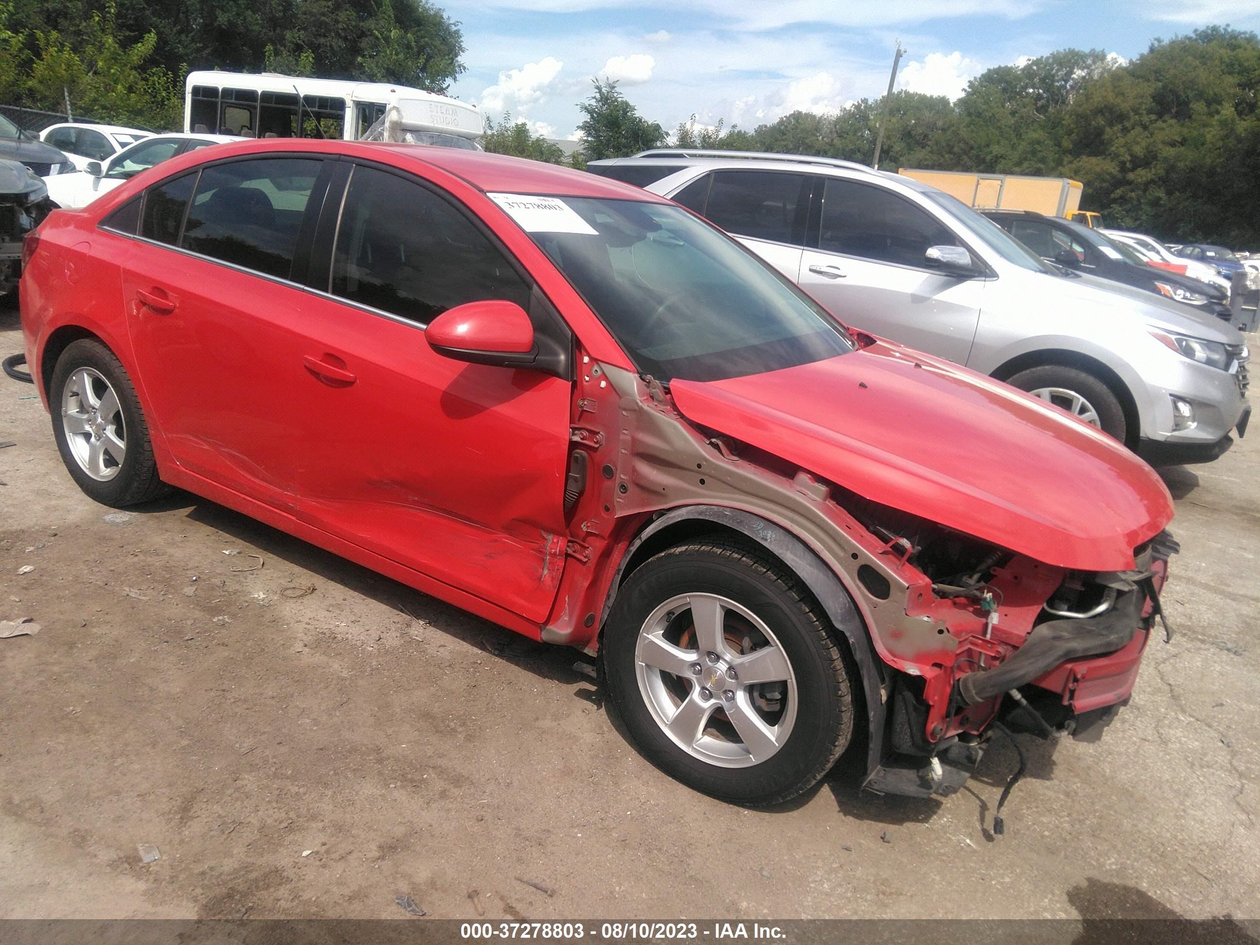 CHEVROLET CRUZE 2016 1g1pe5sb7g7183077