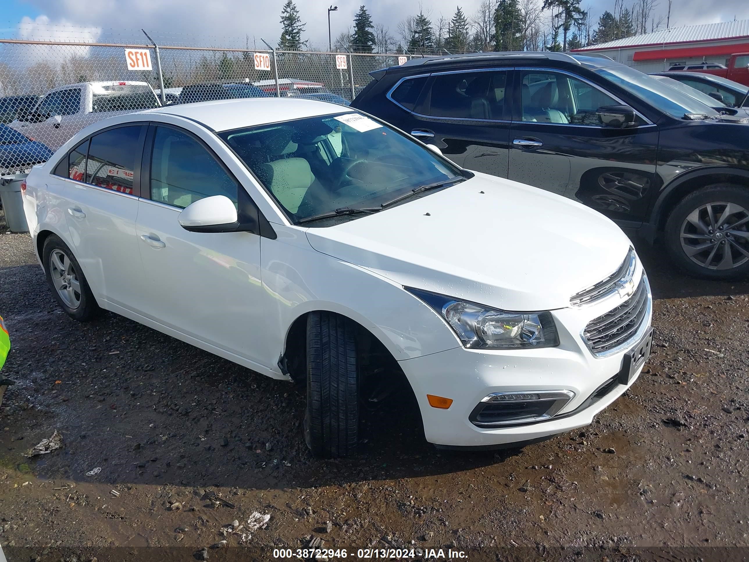 CHEVROLET CRUZE 2016 1g1pe5sb7g7217681