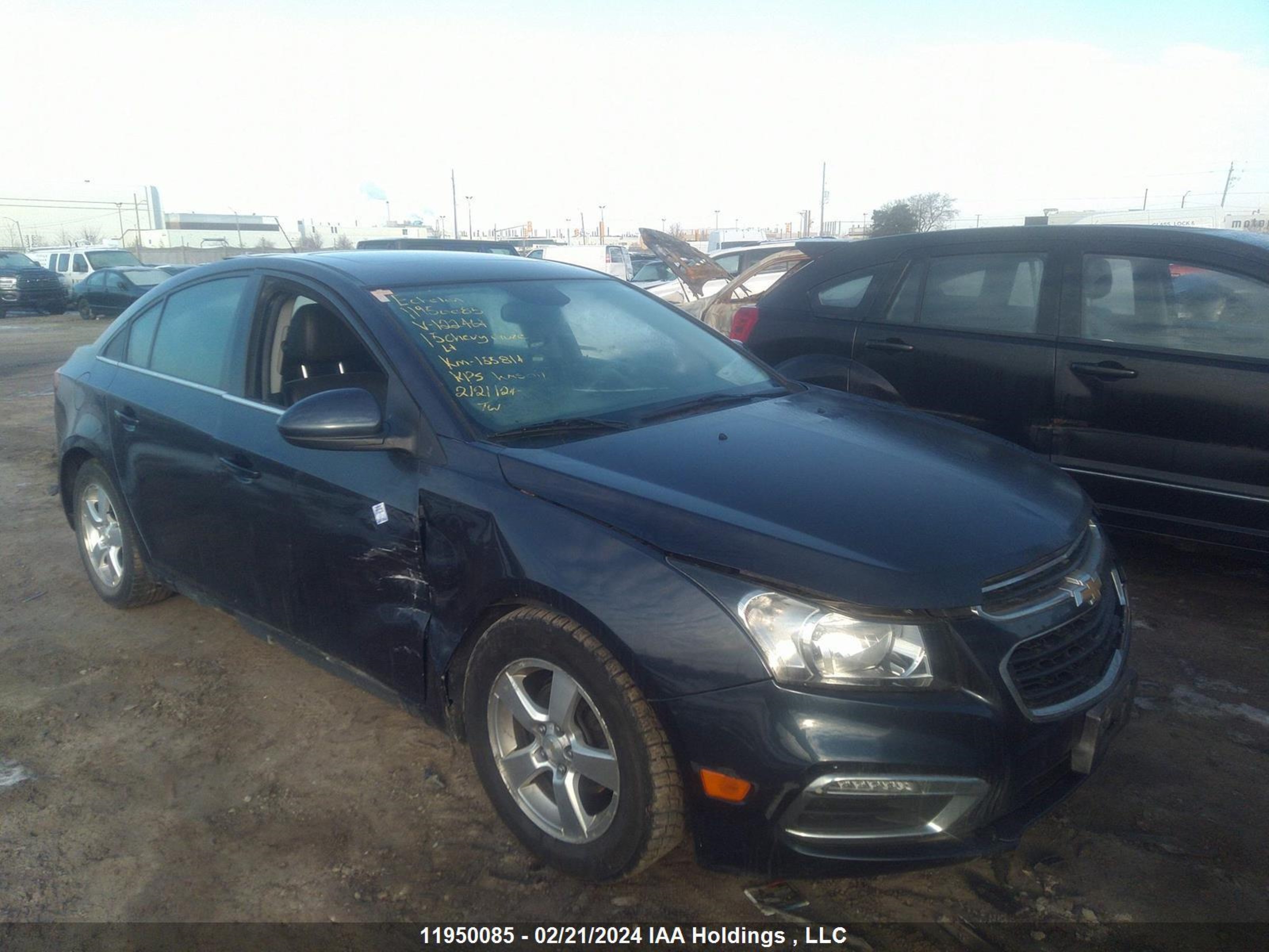 CHEVROLET CRUZE 2015 1g1pe5sb8f7122464