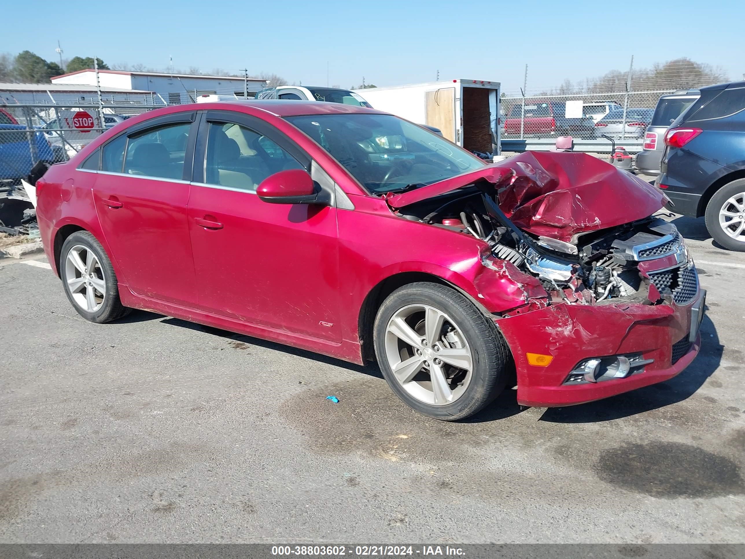 CHEVROLET CRUZE 2014 1g1pe5sb9e7318802