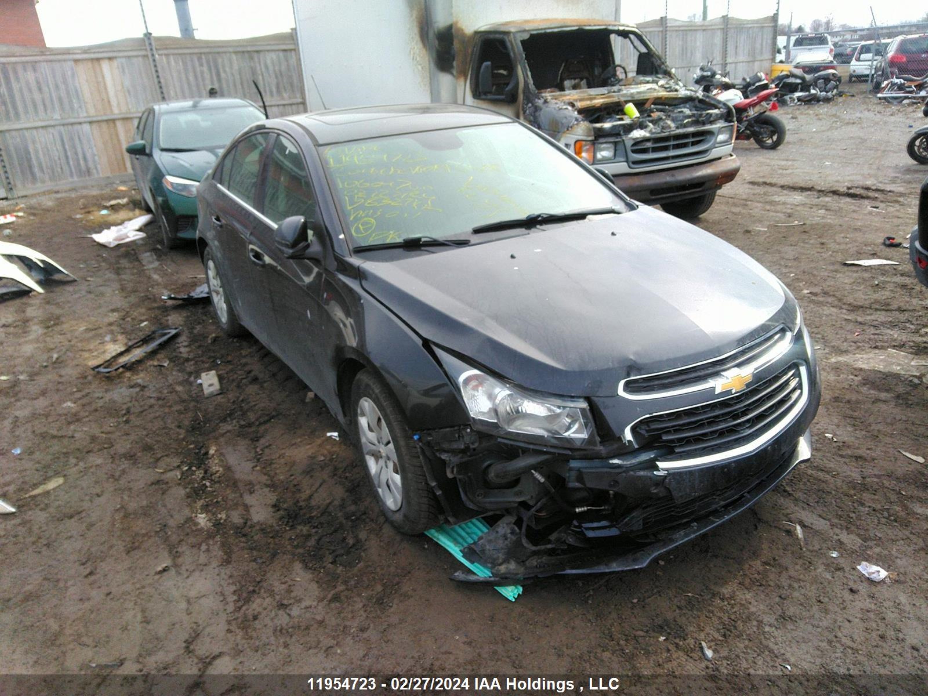 CHEVROLET CRUZE 2016 1g1pe5sb9g7106047