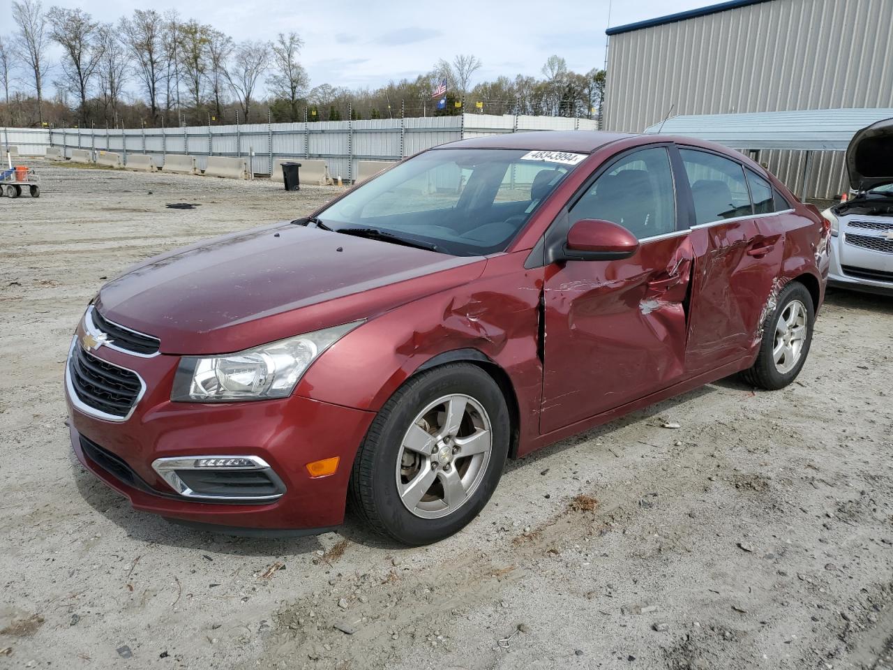 CHEVROLET CRUZE 2016 1g1pe5sb9g7123883