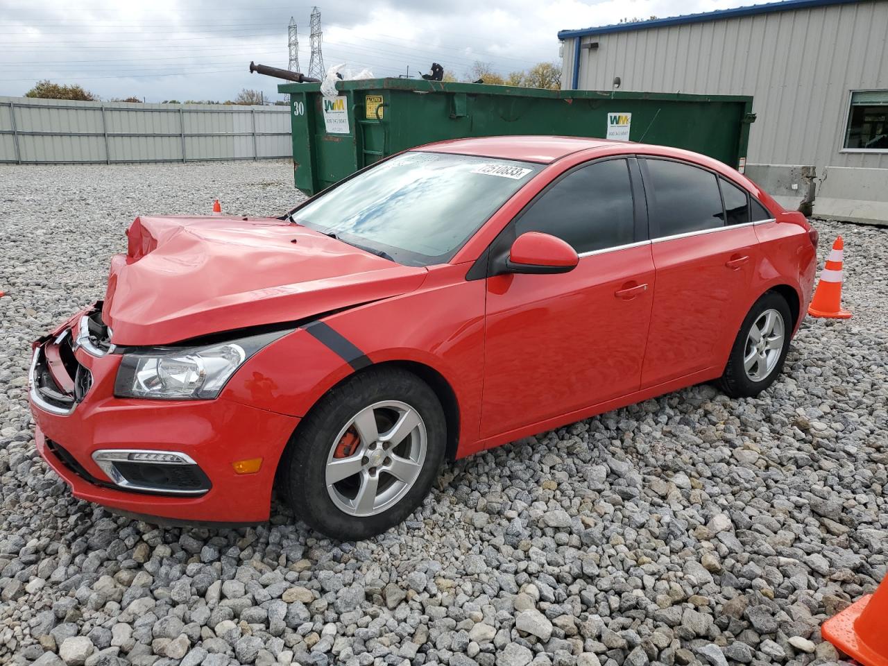 CHEVROLET CRUZE 2016 1g1pe5sb9g7132552