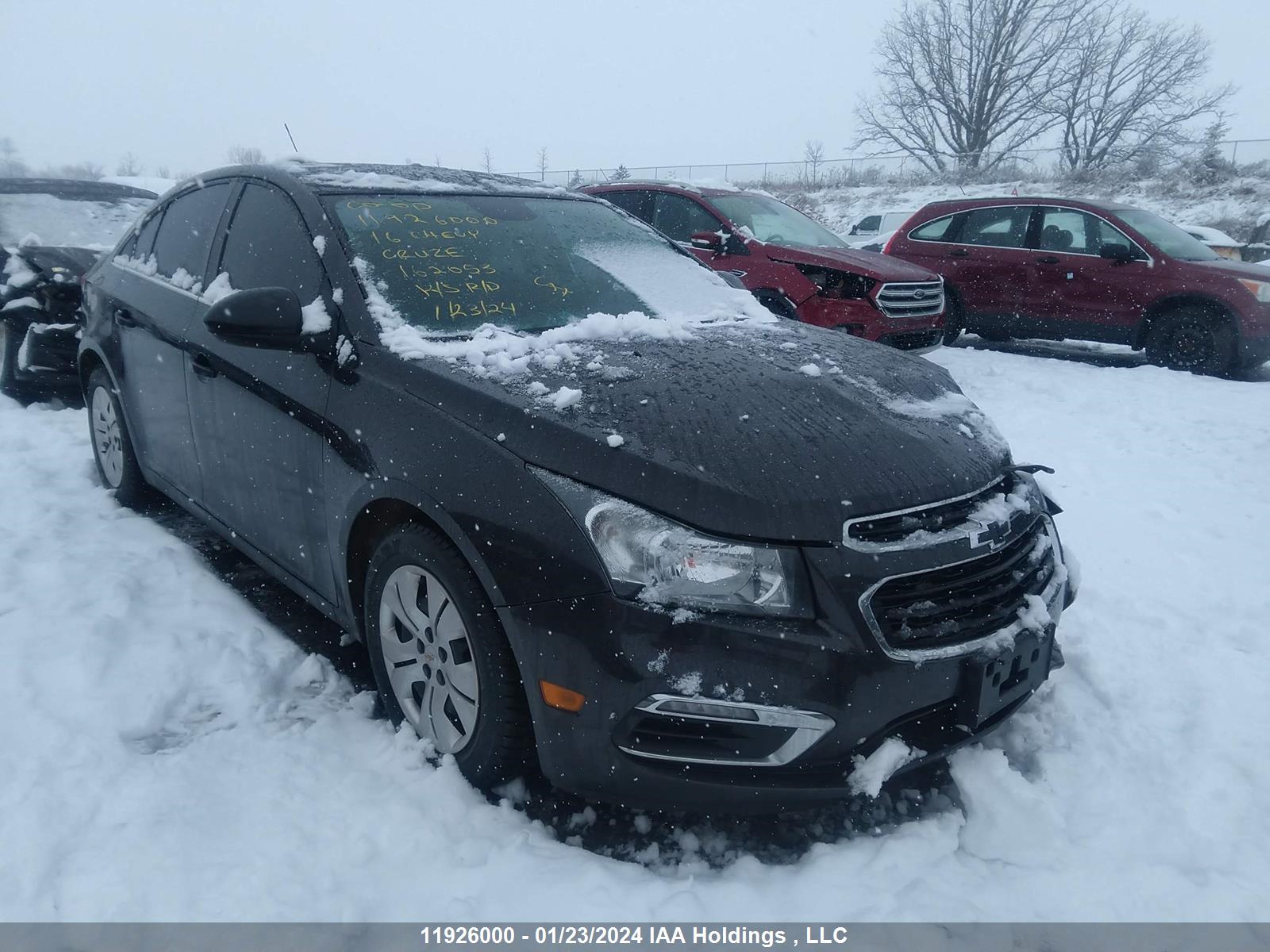 CHEVROLET CRUZE 2016 1g1pe5sb9g7162053