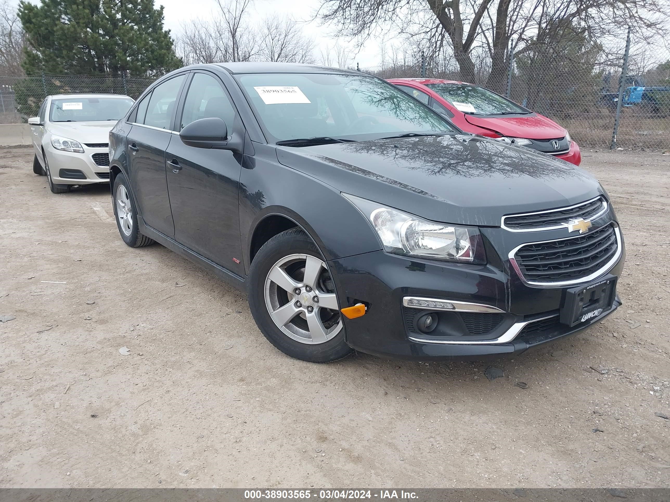 CHEVROLET CRUZE 2016 1g1pe5sb9g7185221