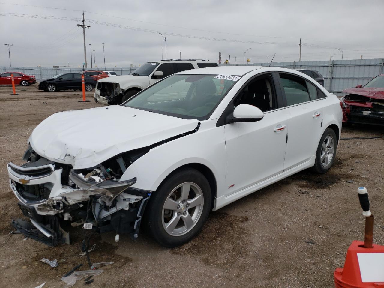 CHEVROLET CRUZE 2016 1g1pe5sb9g7199006