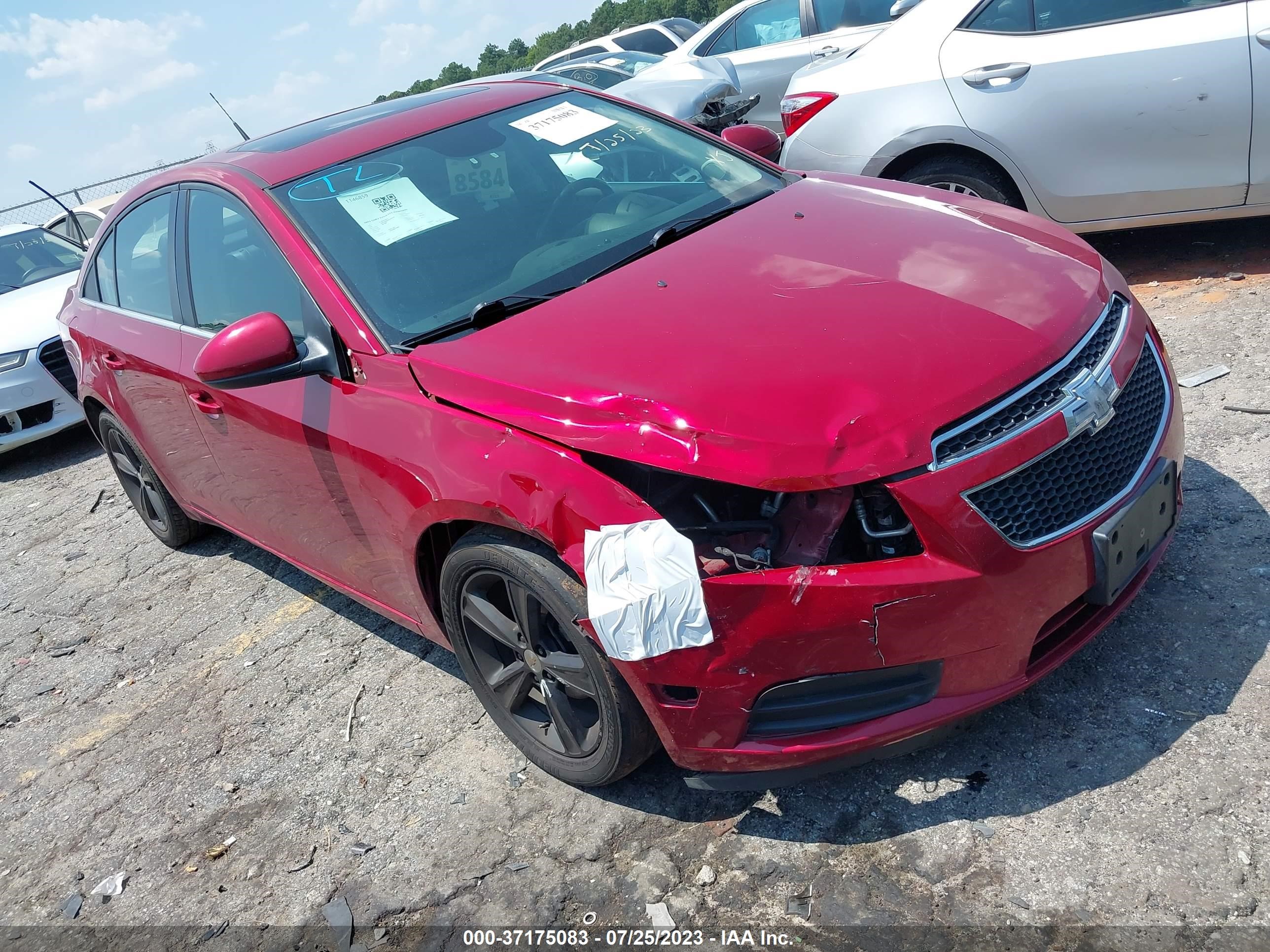 CHEVROLET CRUZE 2014 1g1pe5sbxe7469728