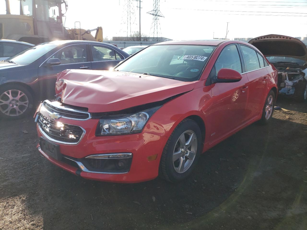 CHEVROLET CRUZE 2016 1g1pe5sbxg7106624