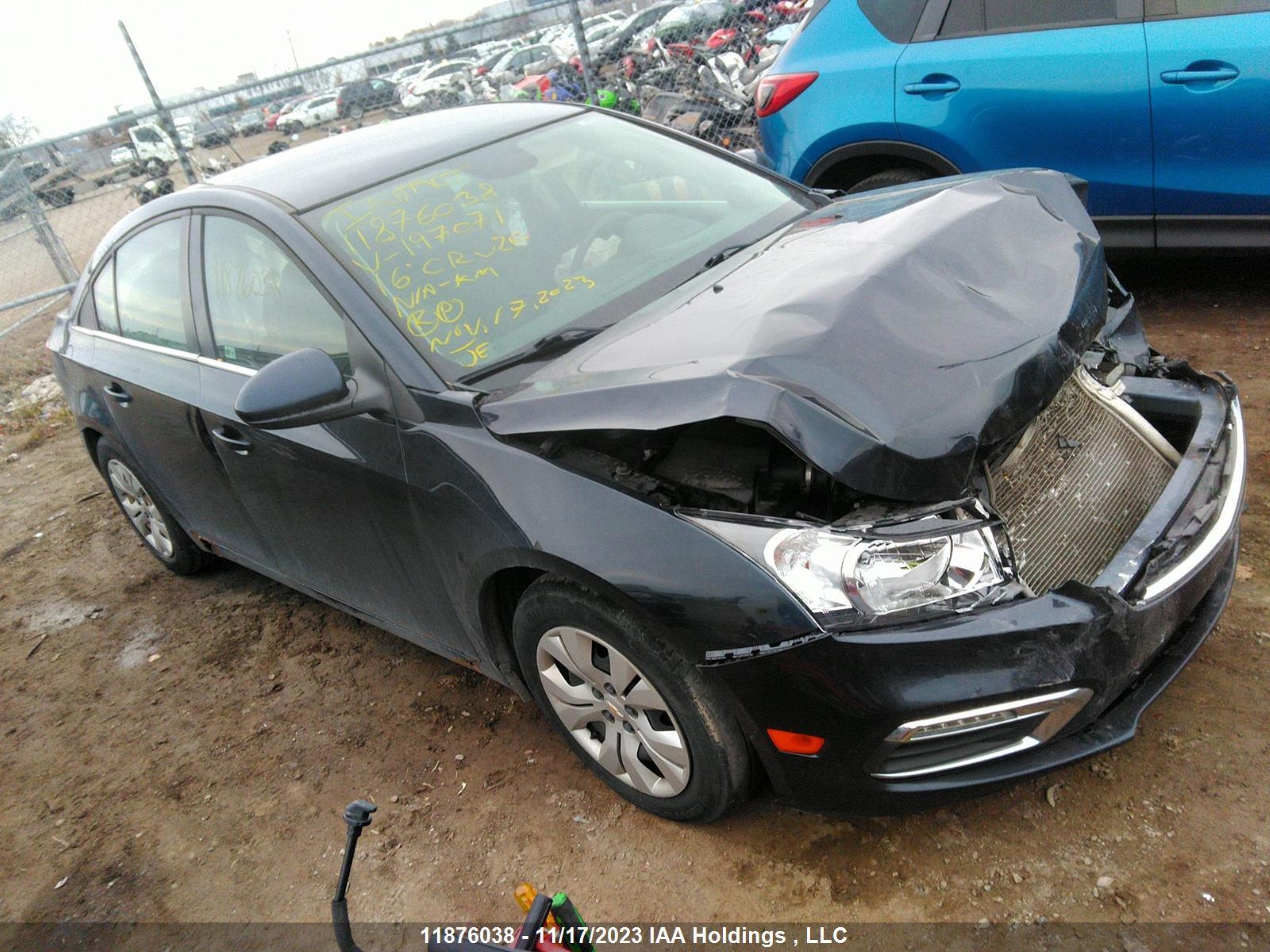 CHEVROLET CRUZE 2016 1g1pe5sbxg7197071