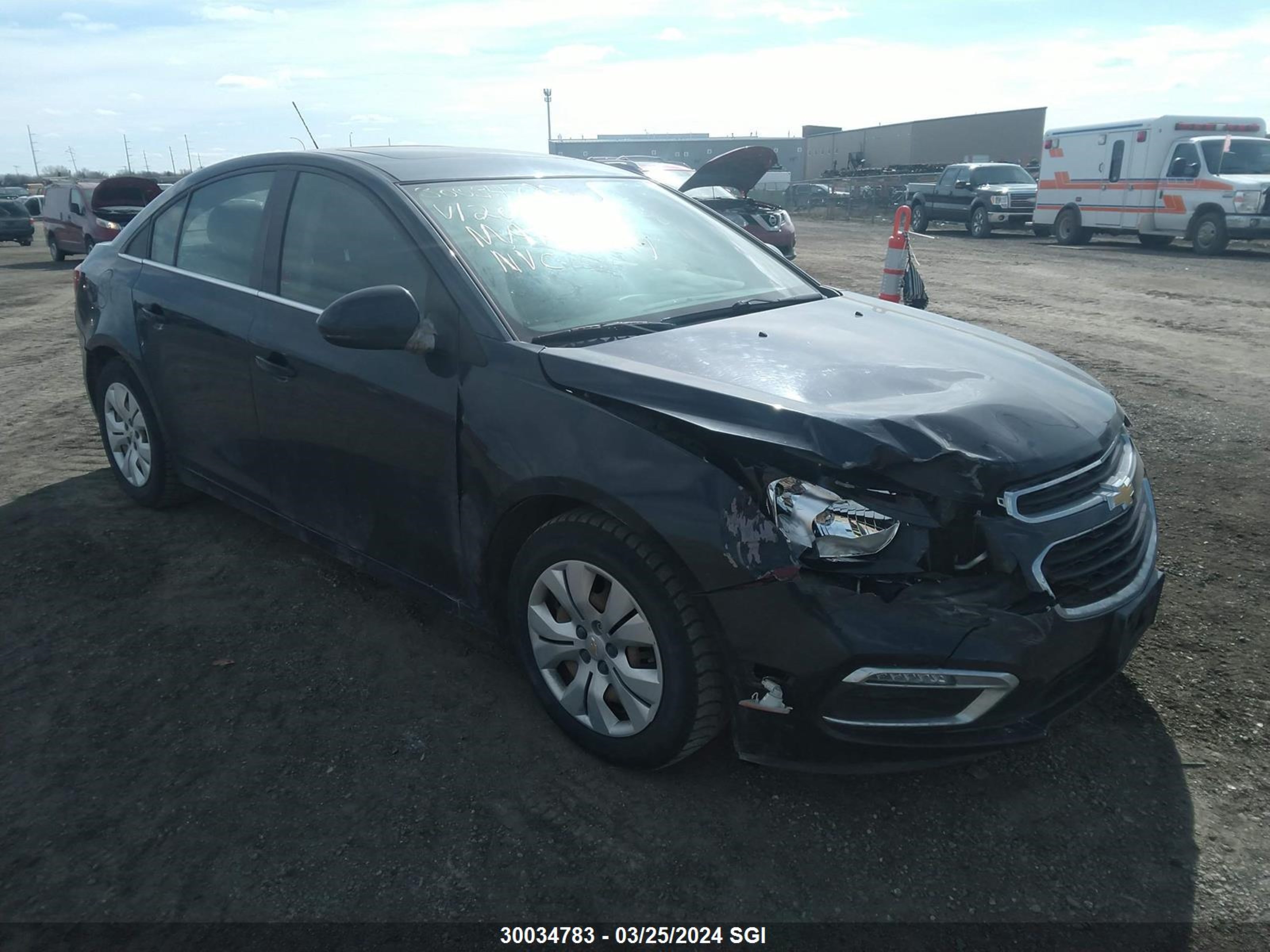 CHEVROLET CRUZE 2016 1g1pe5sbxg7204892